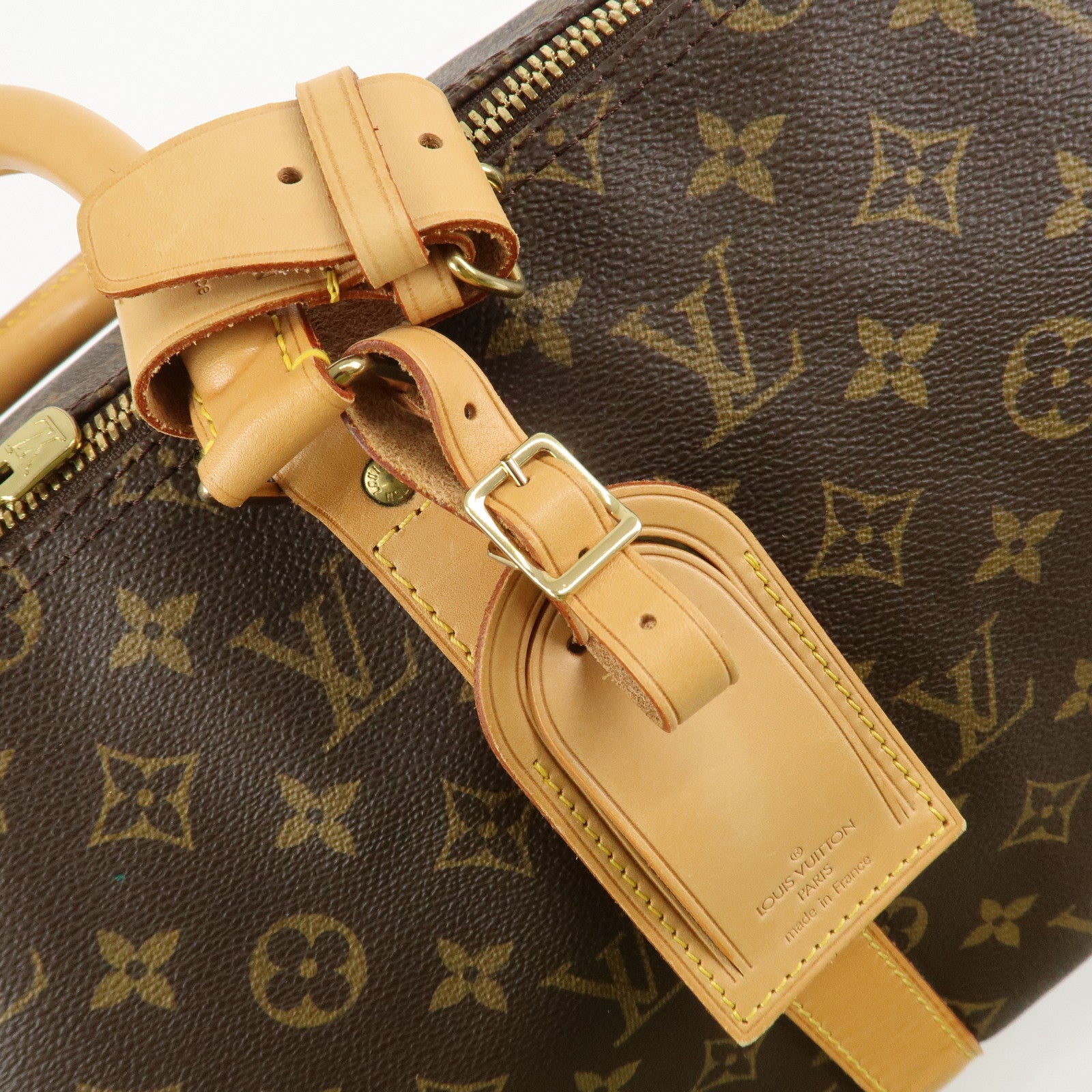 Louis Vuitton Monogram Keep All Bandouliere 50 Boston Bag M41416 Used