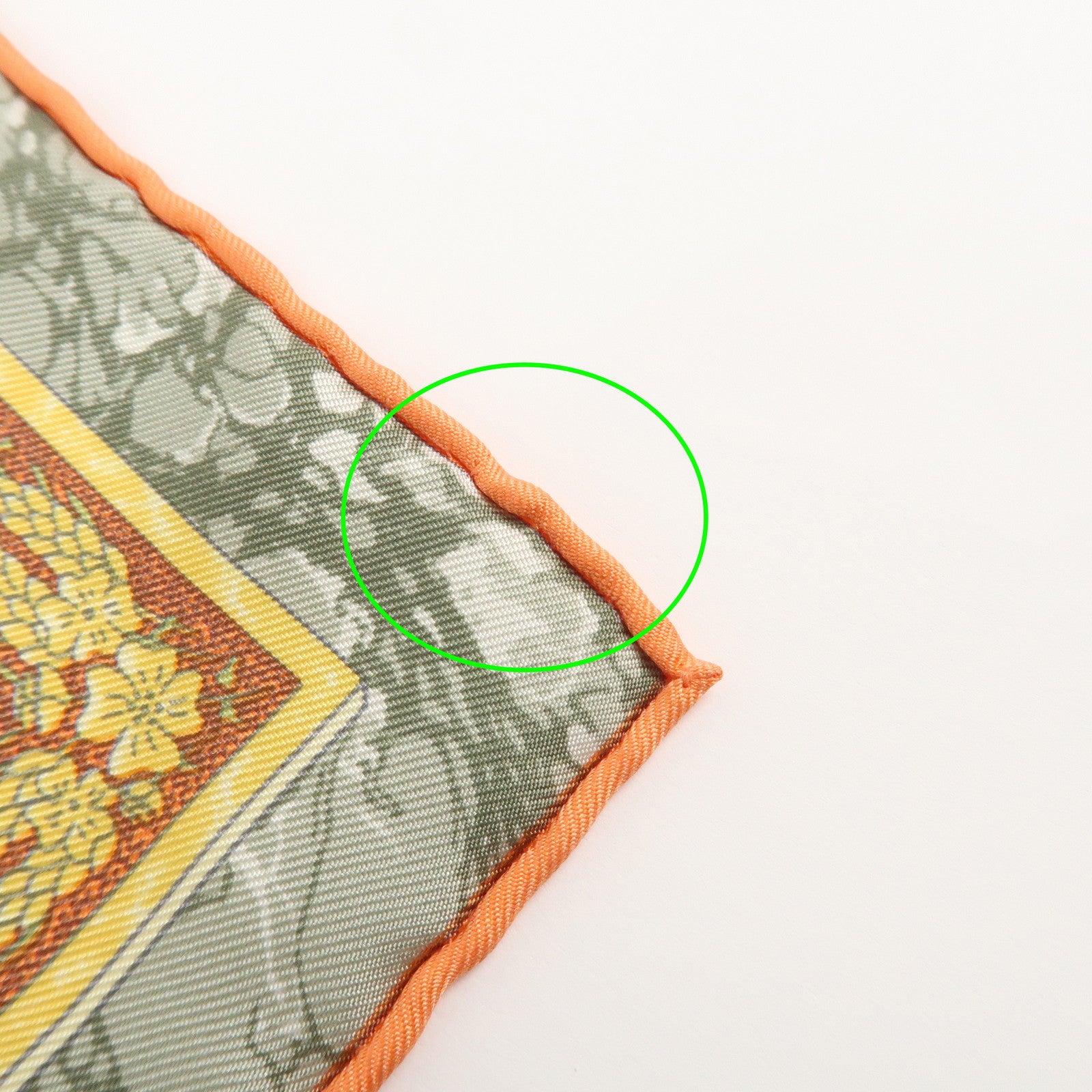 HERMES Carre 40 Silk 100% Scarf CARPE DIEM Clock Print