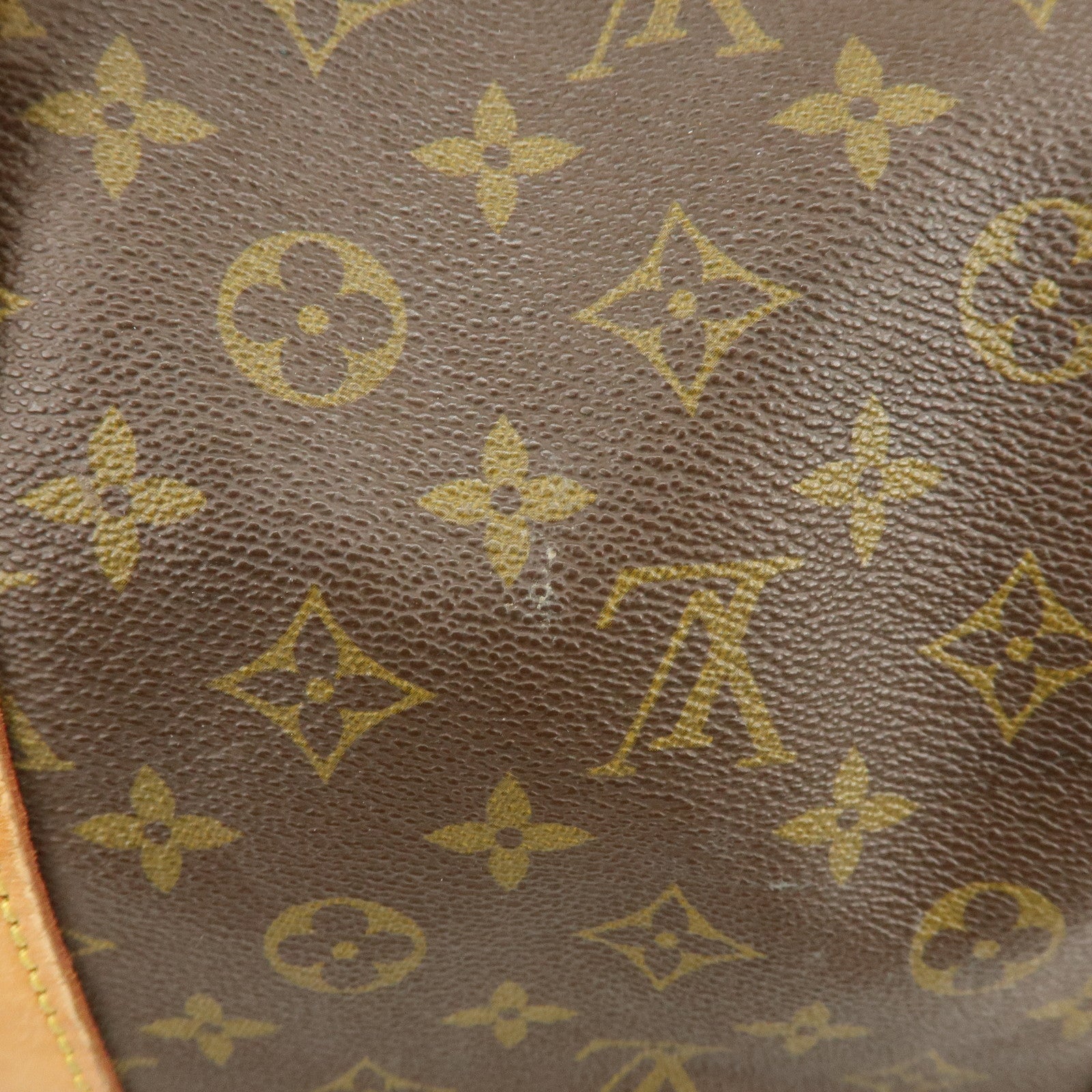 Louis Vuitton Monogram Sac Souple 55 Boston Bag Brown M41622