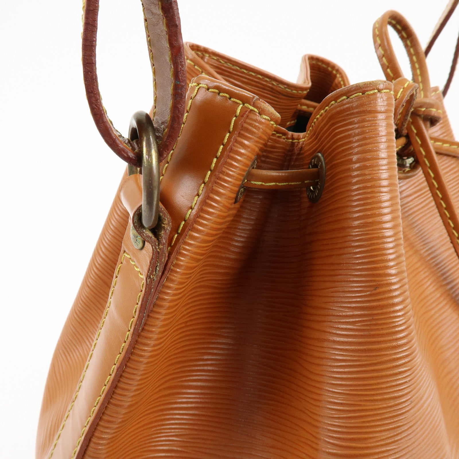 Louis Vuitton Epi Leather Noe Shoulder Bag Zipang Gold M44008