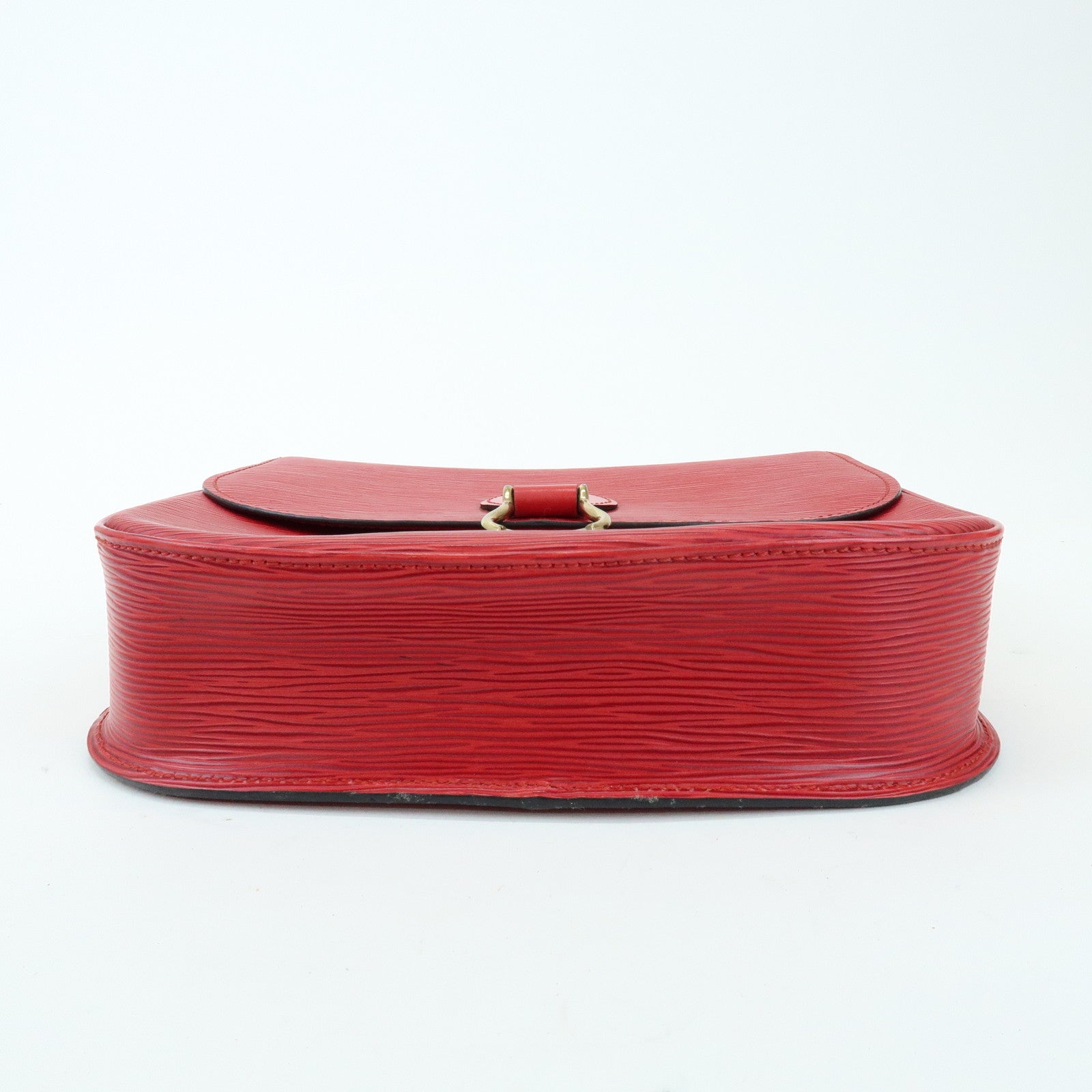 Louis Vuitton Epi Saint Cloud Shoulder Bag Crossbody Bag Red M52197