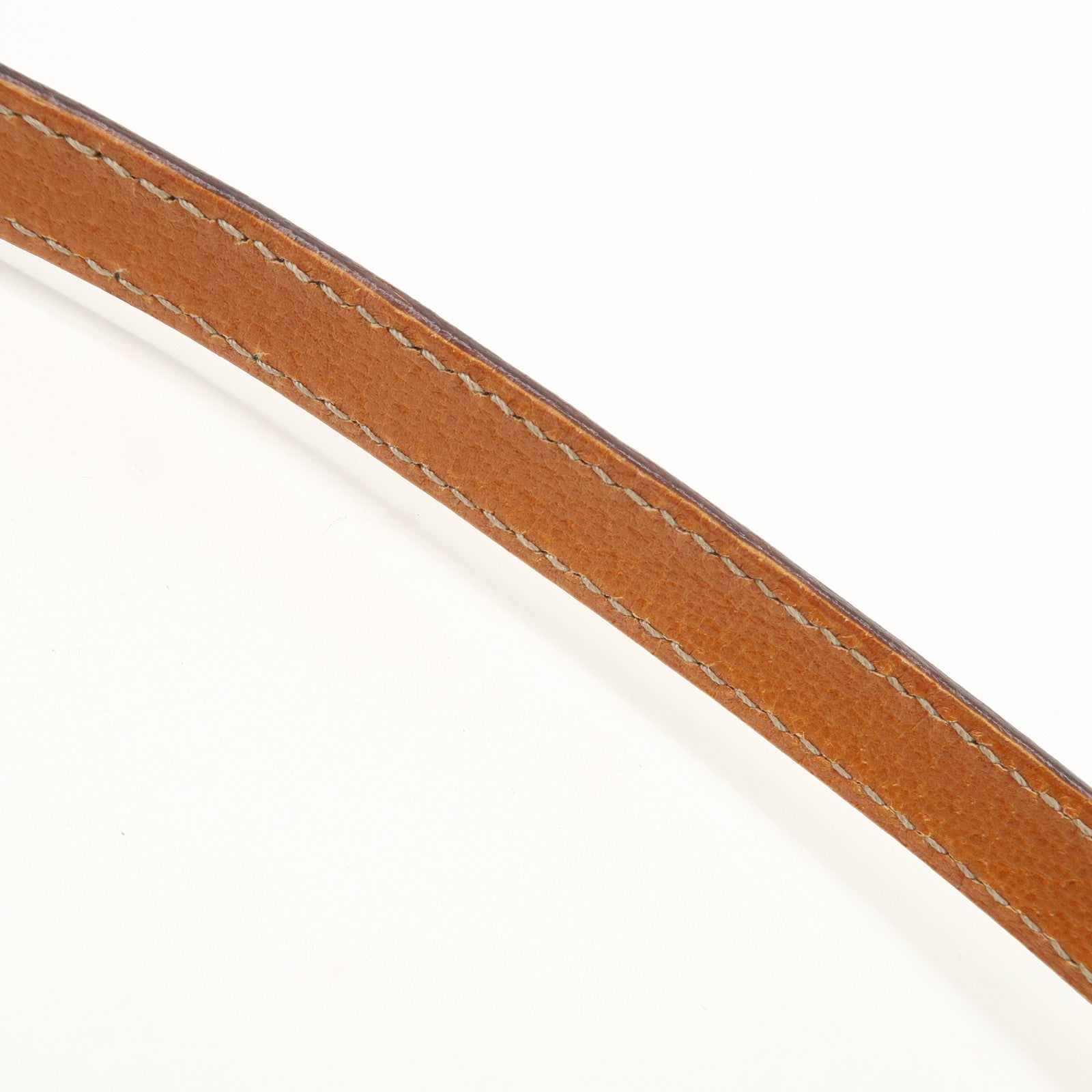 GUCCI Abbey GG Canvas Leather Hand Bag Pouch Beige Brown 145750