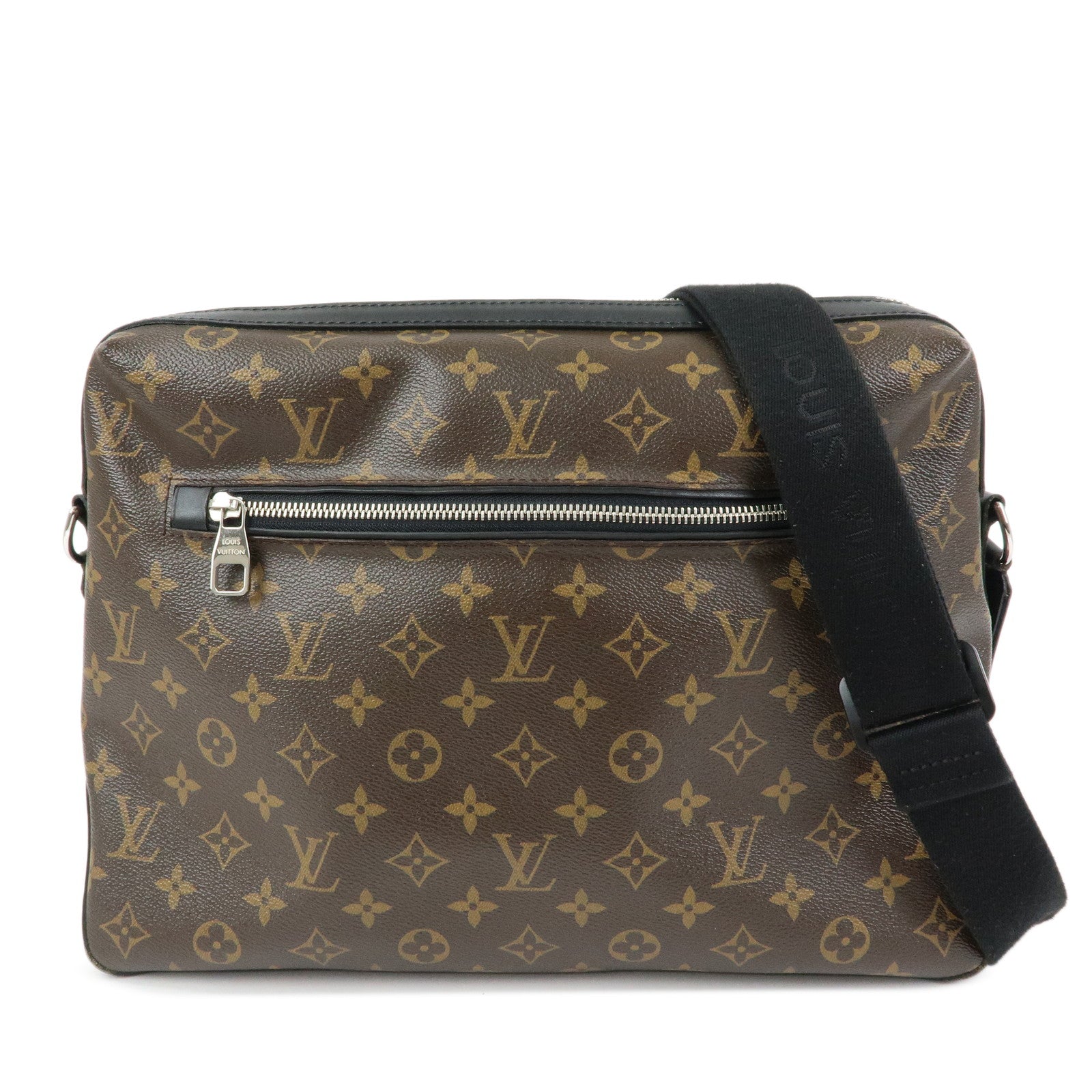 Louis Vuitton Monogram Macassar Torres Shoulder Bag Brown M40387