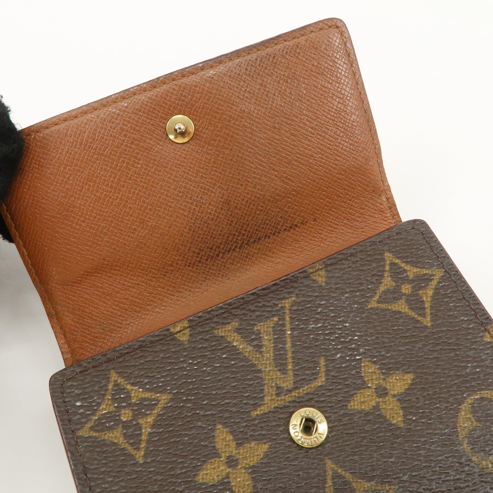 Louis Vuitton Set of 2 Monogram Wallet M61652 M61730 Used