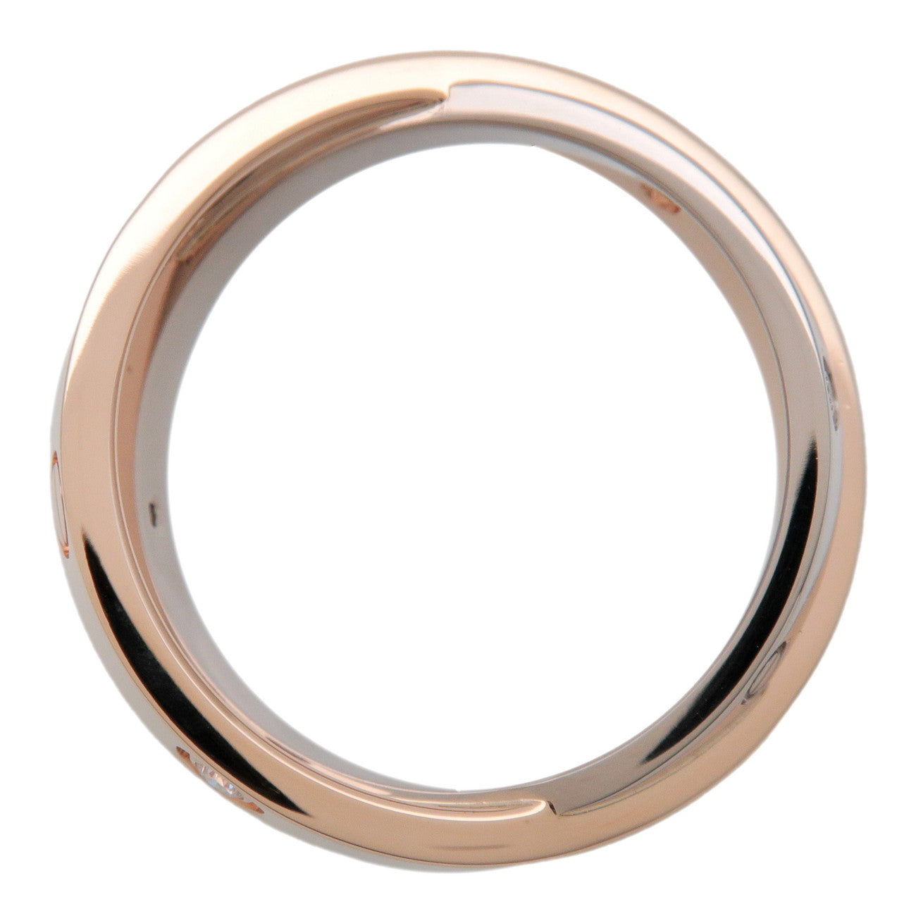 Cartier Be Love 6P Diamond Ring K18 750PG/WG #50 US5.5 EU50 HK12