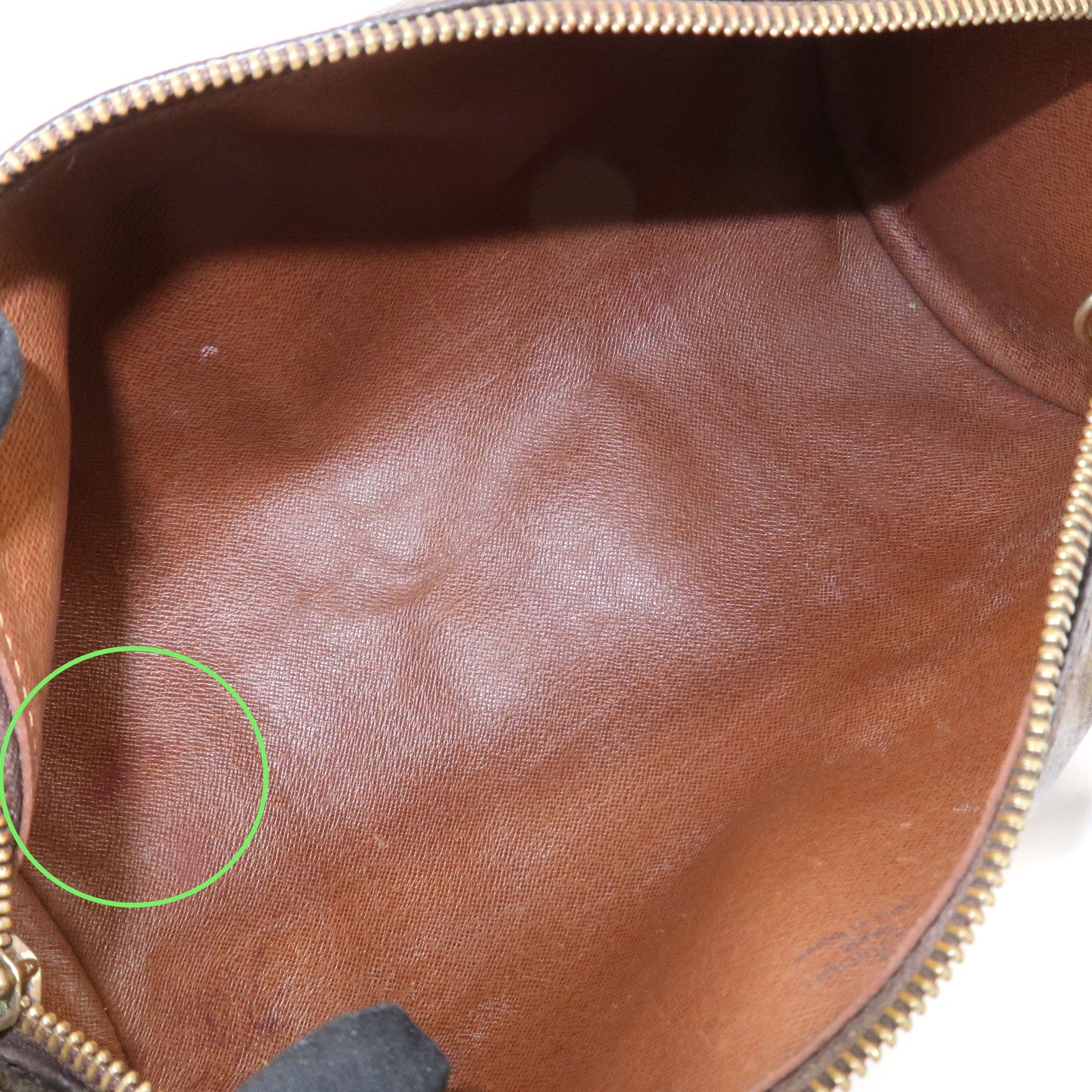 Louis Vuitton Monogram Papillon 30 Hand Bag Brown M51385