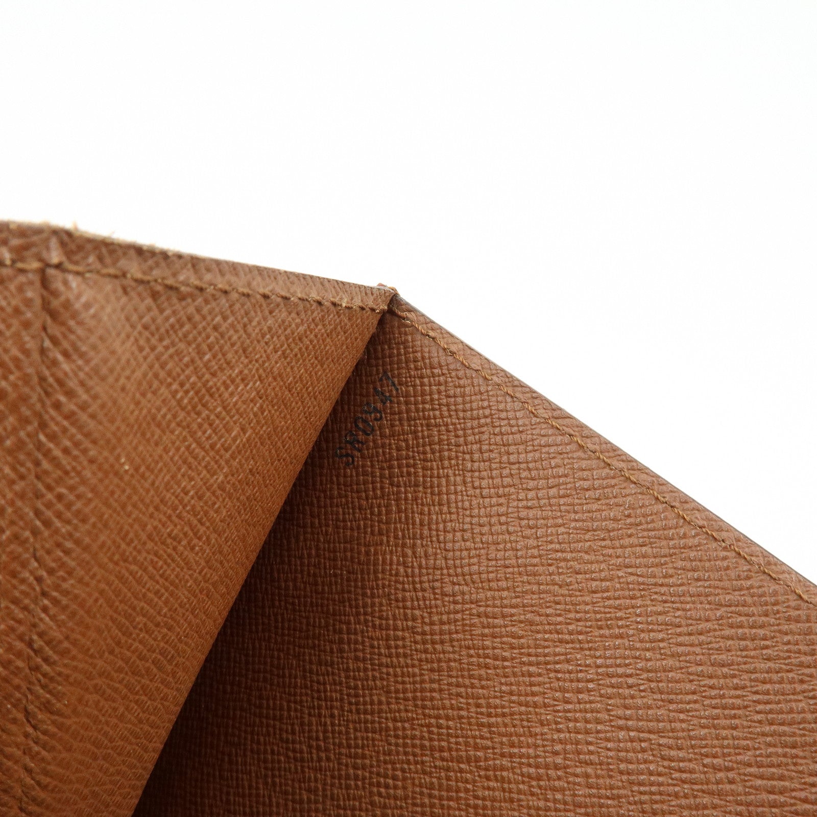 Louis Vuitton Epi Monceau 2way Bag Hand Bag Kenya Brown M52123