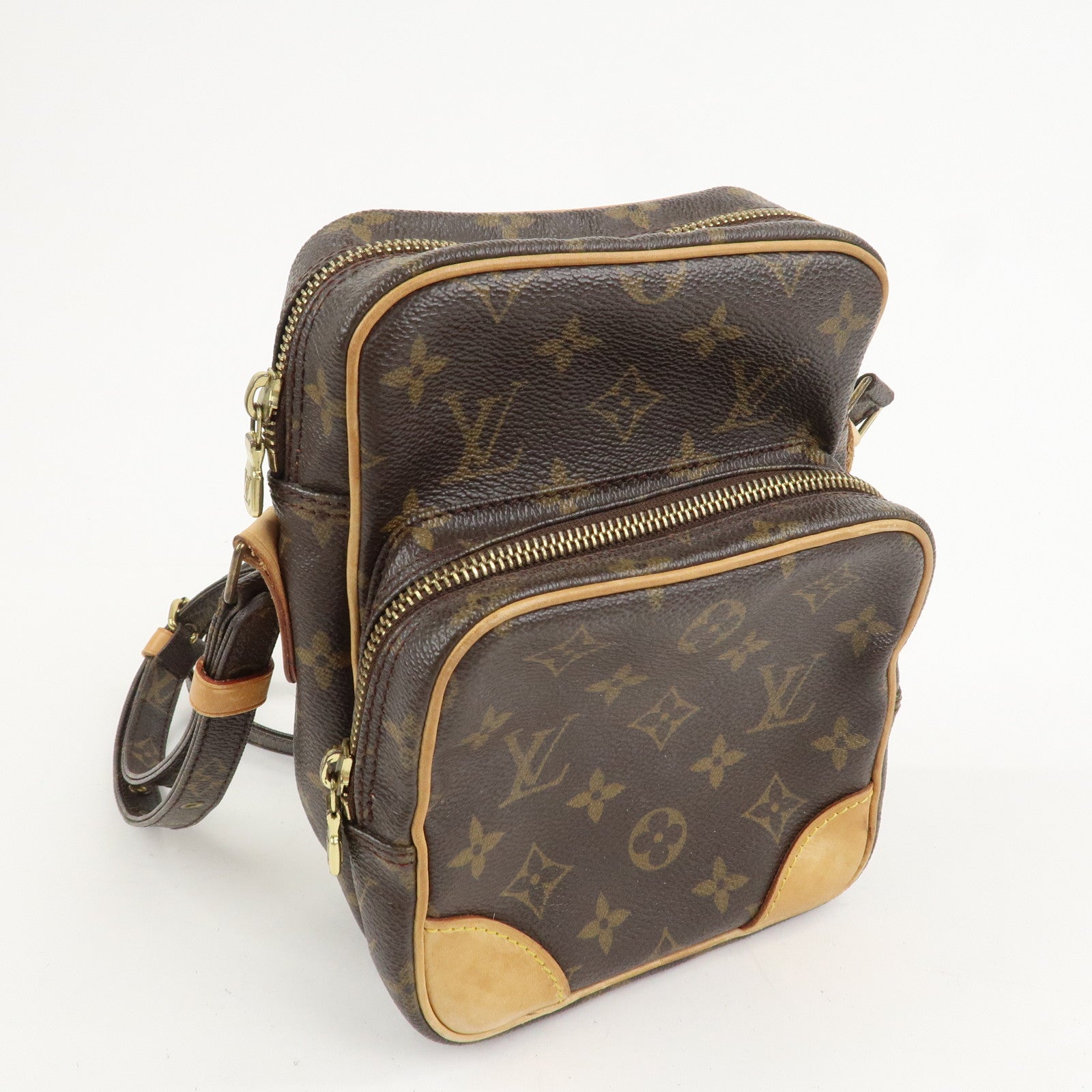 Louis Vuitton Monogram Amazone Shoulder Bag Brown M45236