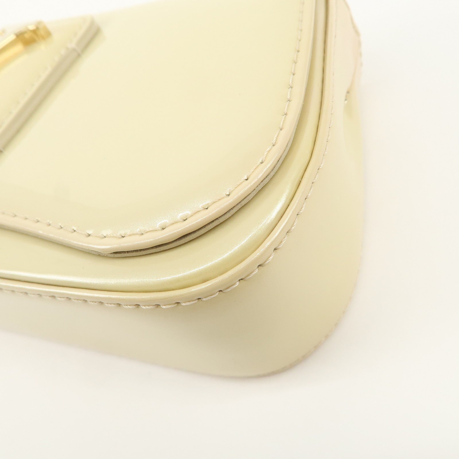 Louis Vuitton Pochette Sobie Clutch Bag Blanccorail M93489 Used