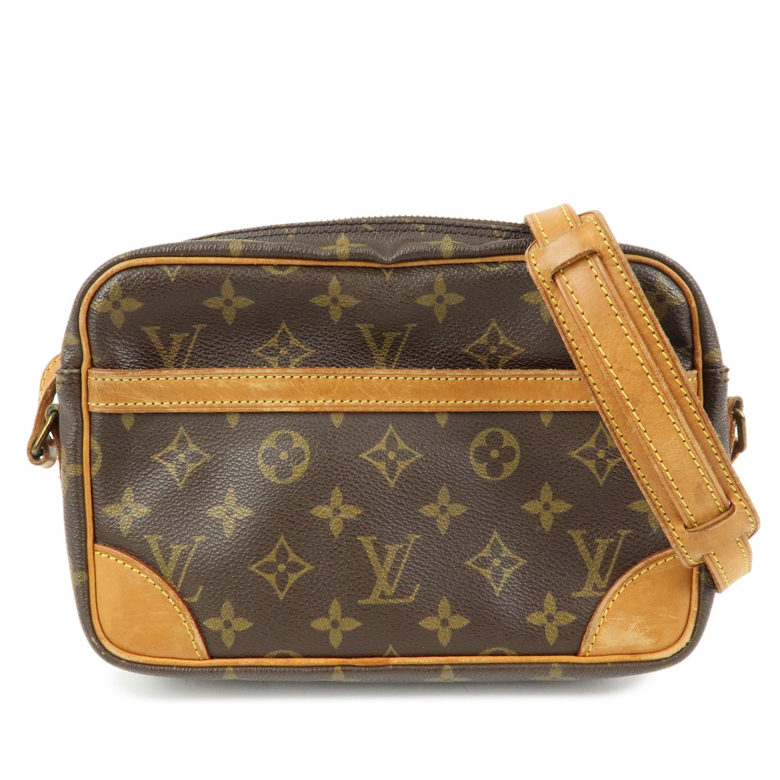 Louis Vuitton Monogram Trocadero 23 Shoulder Bag Brown M51276