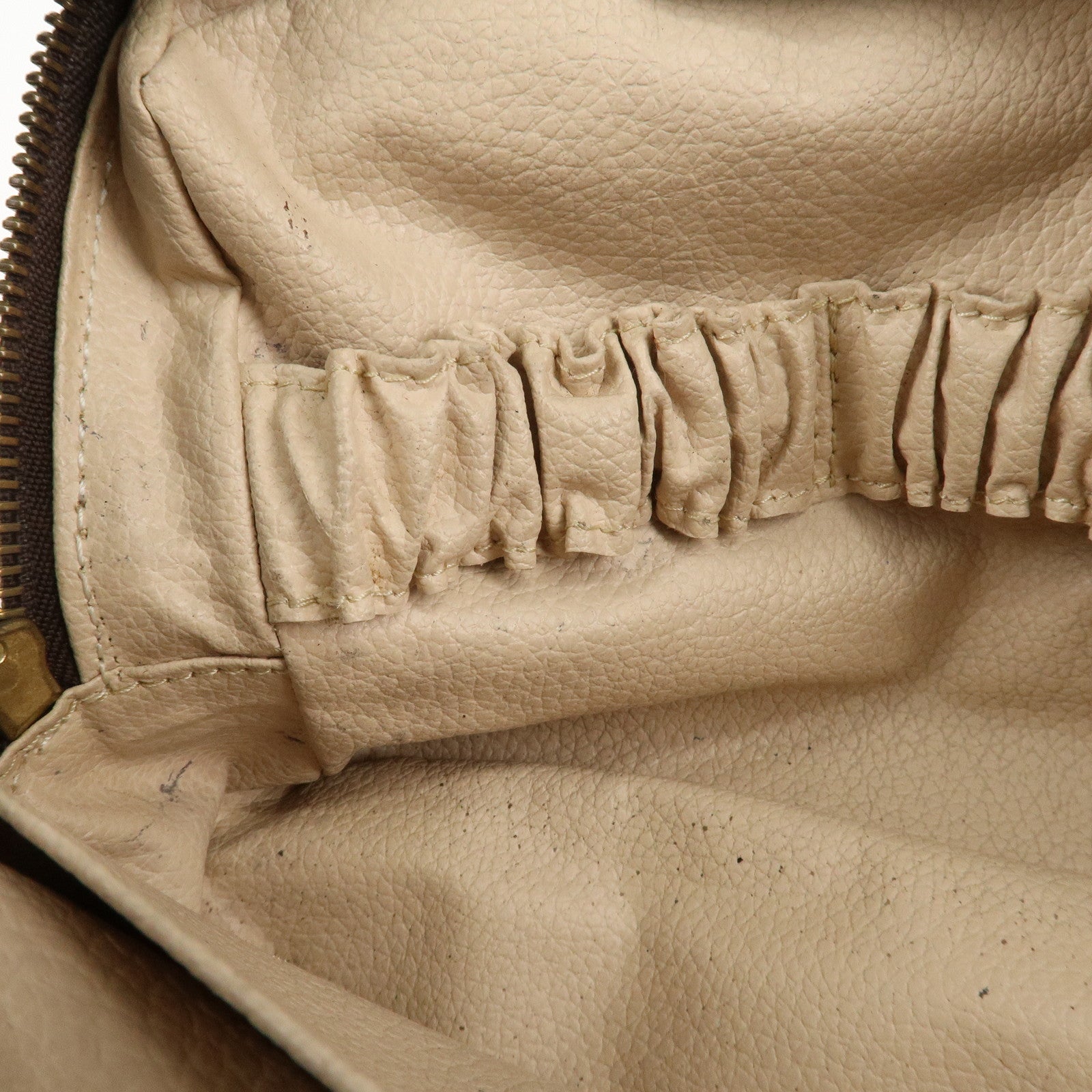 Louis Vuitton Monogram Trousse Toilette 23 Pouch Brown M47524 Used