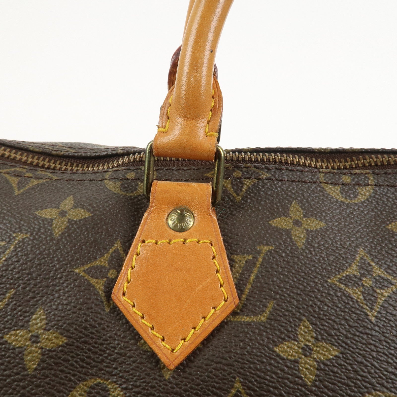 Louis Vuitton Monogram Speedy 35 Boston Bag Hand Bag M41524