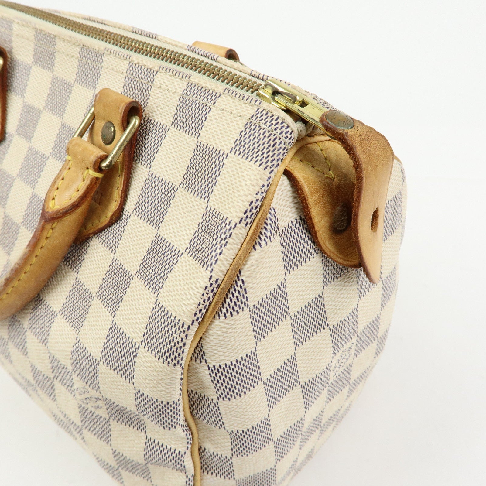 Louis Vuitton Damier Azur Speedy 25 Boston Bag Hand Bag N41534