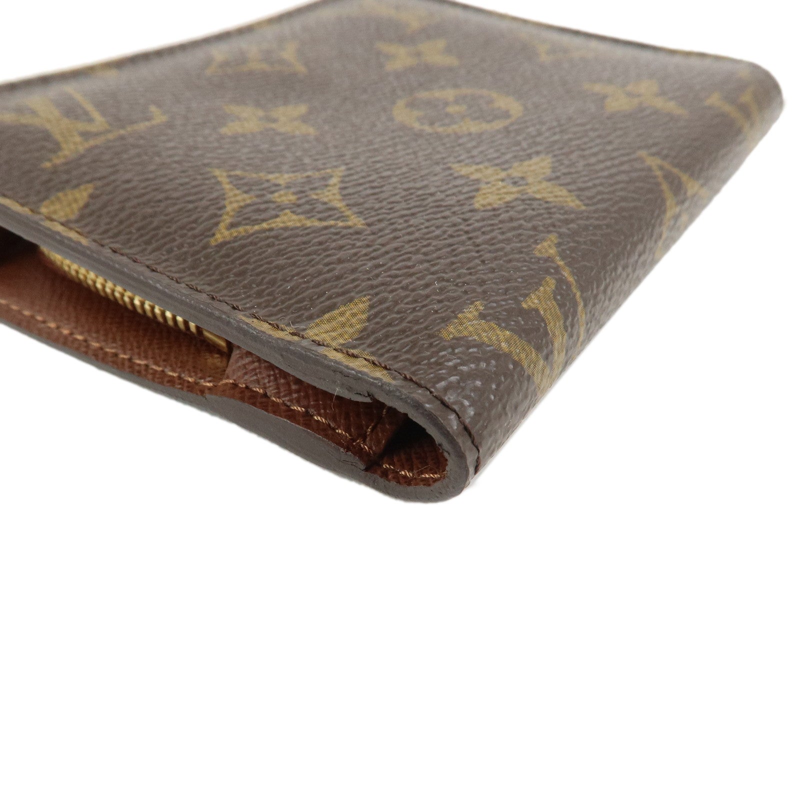 Louis Vuitton Monogram Portemonnaie Insolite Coin Case Brown M60192