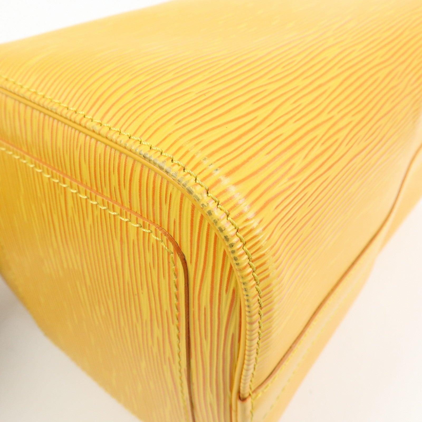 Louis Vuitton Epi Speedy 25 Boston Bag Hand Bag Yellow M43019