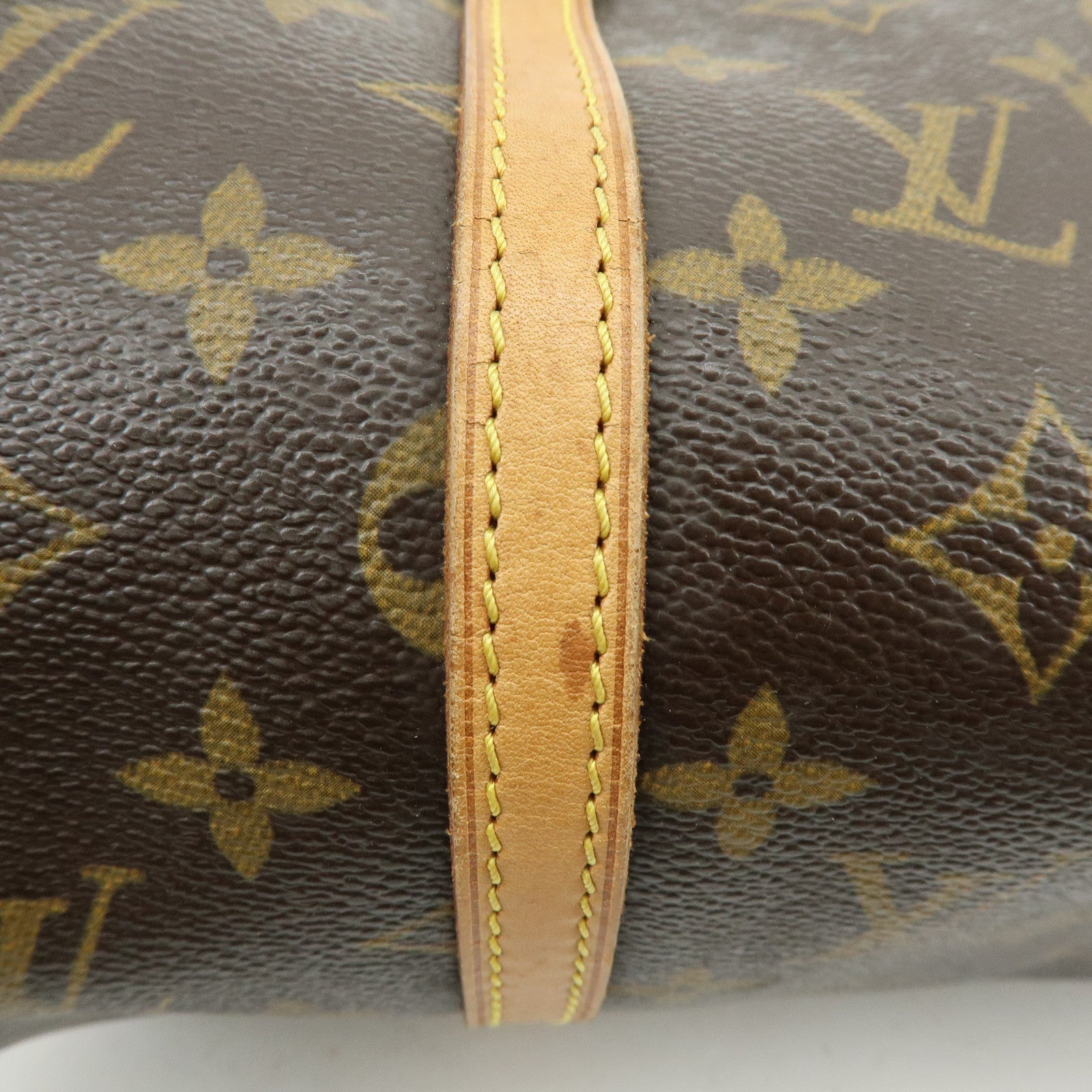 Louis Vuitton Monogram Papillon 30 Hand Bag Brown M51385