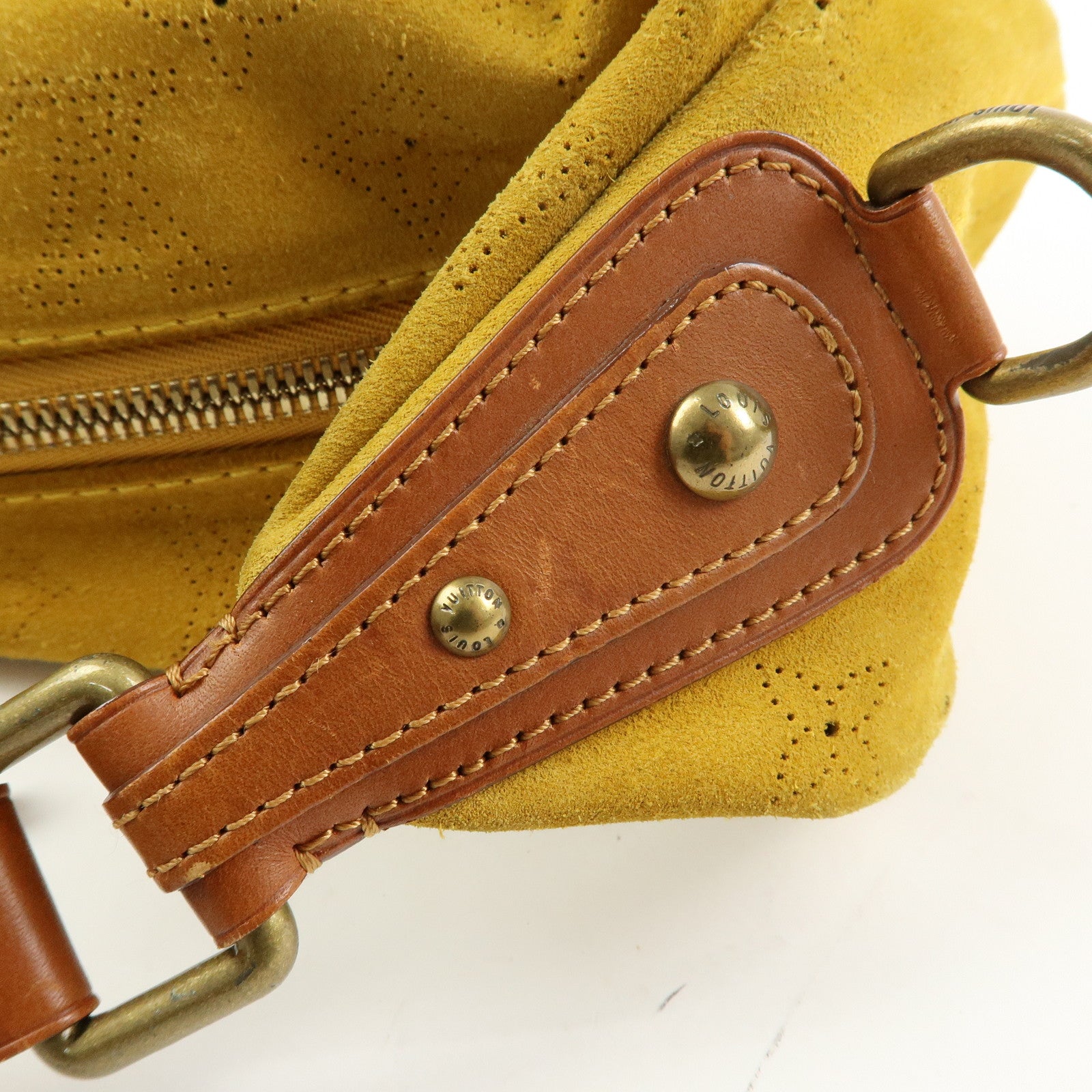 Louis Vuitton Monogram Mahina Onata GM Shoulder Bag Yellow M95118