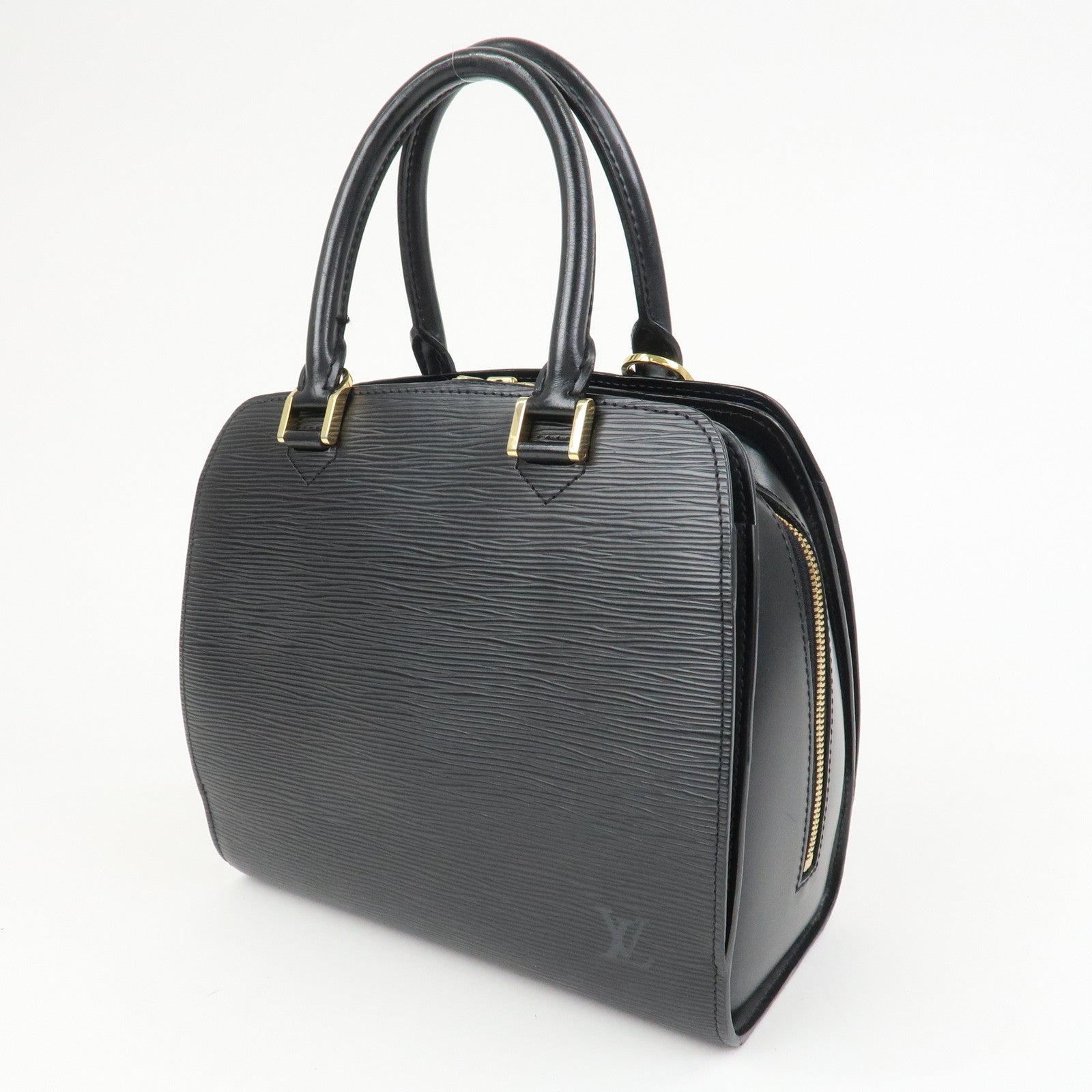 Louis Vuitton Epi Leather Pont Neuf Hand Bag Noir Black M52052
