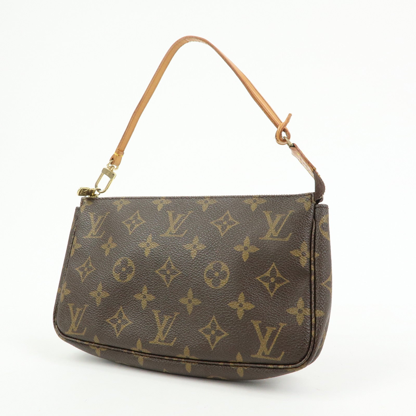 Louis Vuitton Monogram Pochette Accessoires Pouch Hand Bag M51980