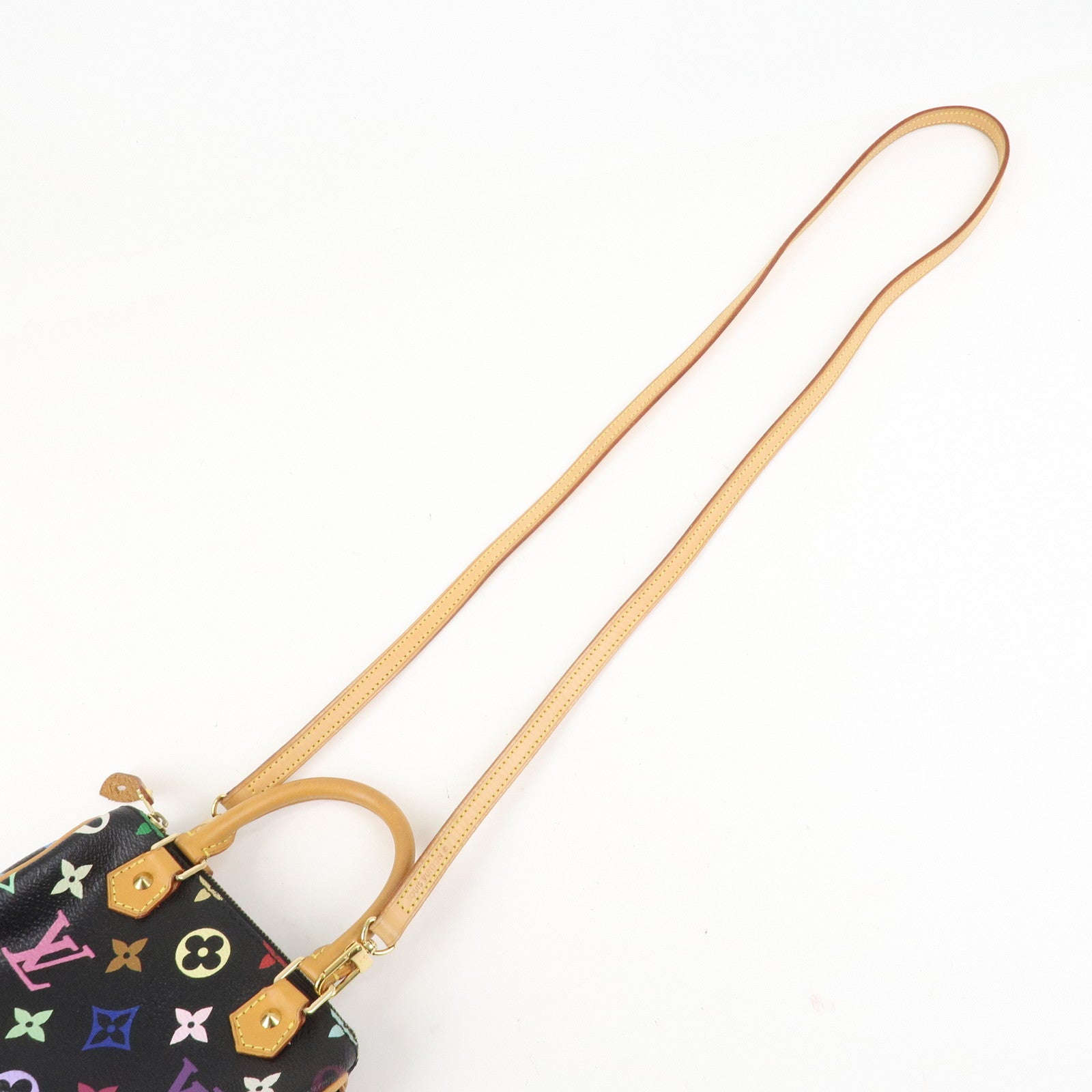 Louis Vuitton Monogram Multicolor Mini Speedy Mini Bag Noir M92644