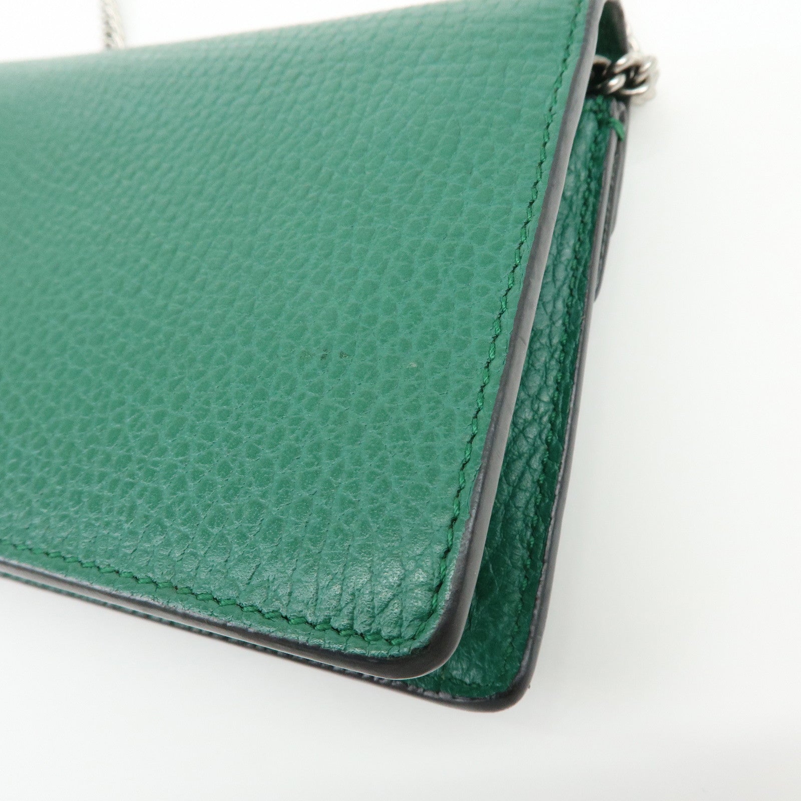 GUCCI Dionysus Super Mini Bag Leather Chain Shoulder Bag 476432