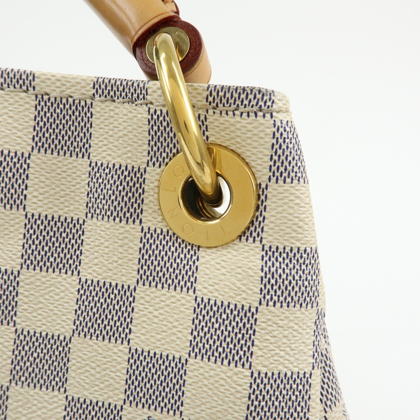 Louis Vuitton Damier Azur Canvas Artsy MM Shoulder Bag N41174