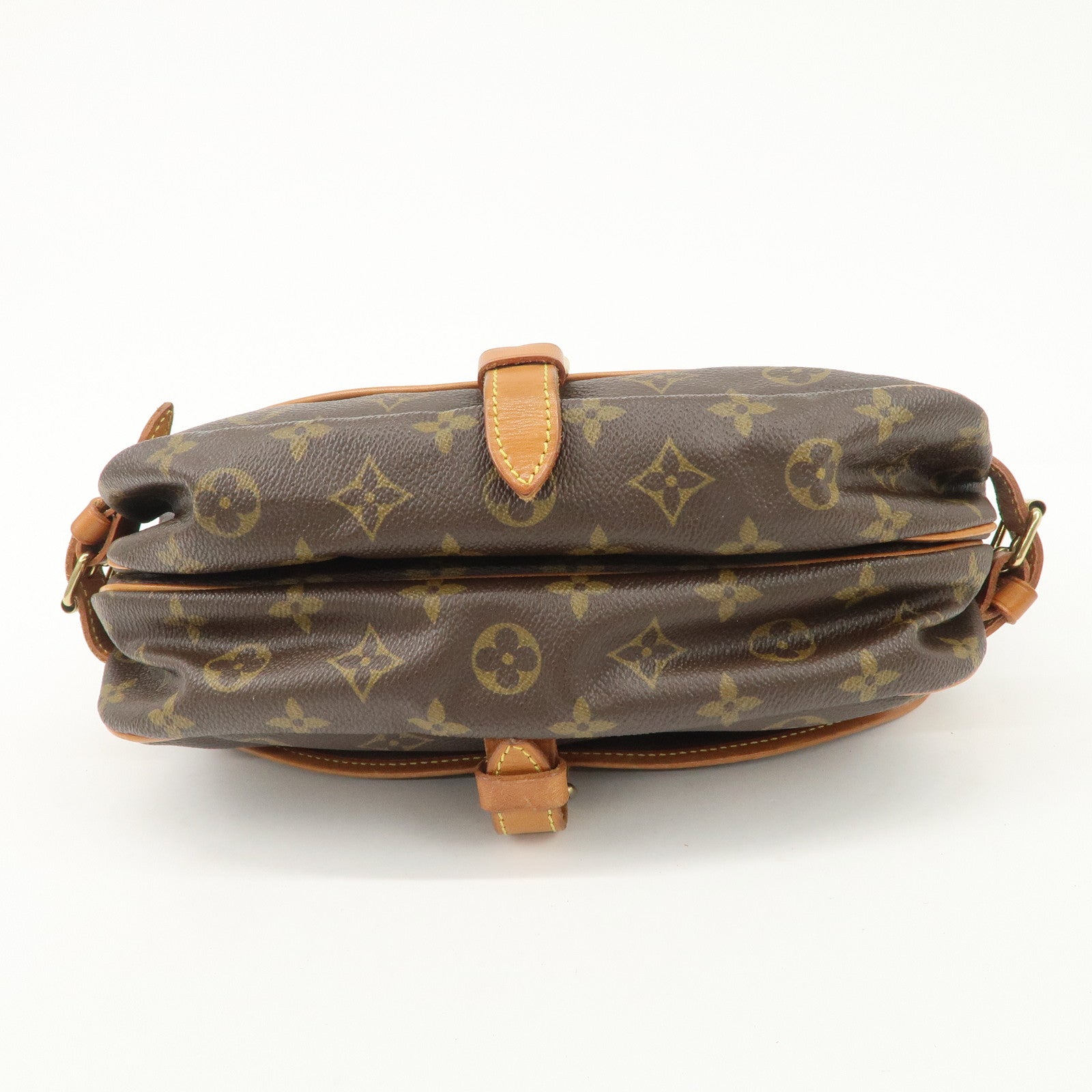 Louis Vuitton Monogram Saumur 30 Shoulder Bag Brown M42256 Used