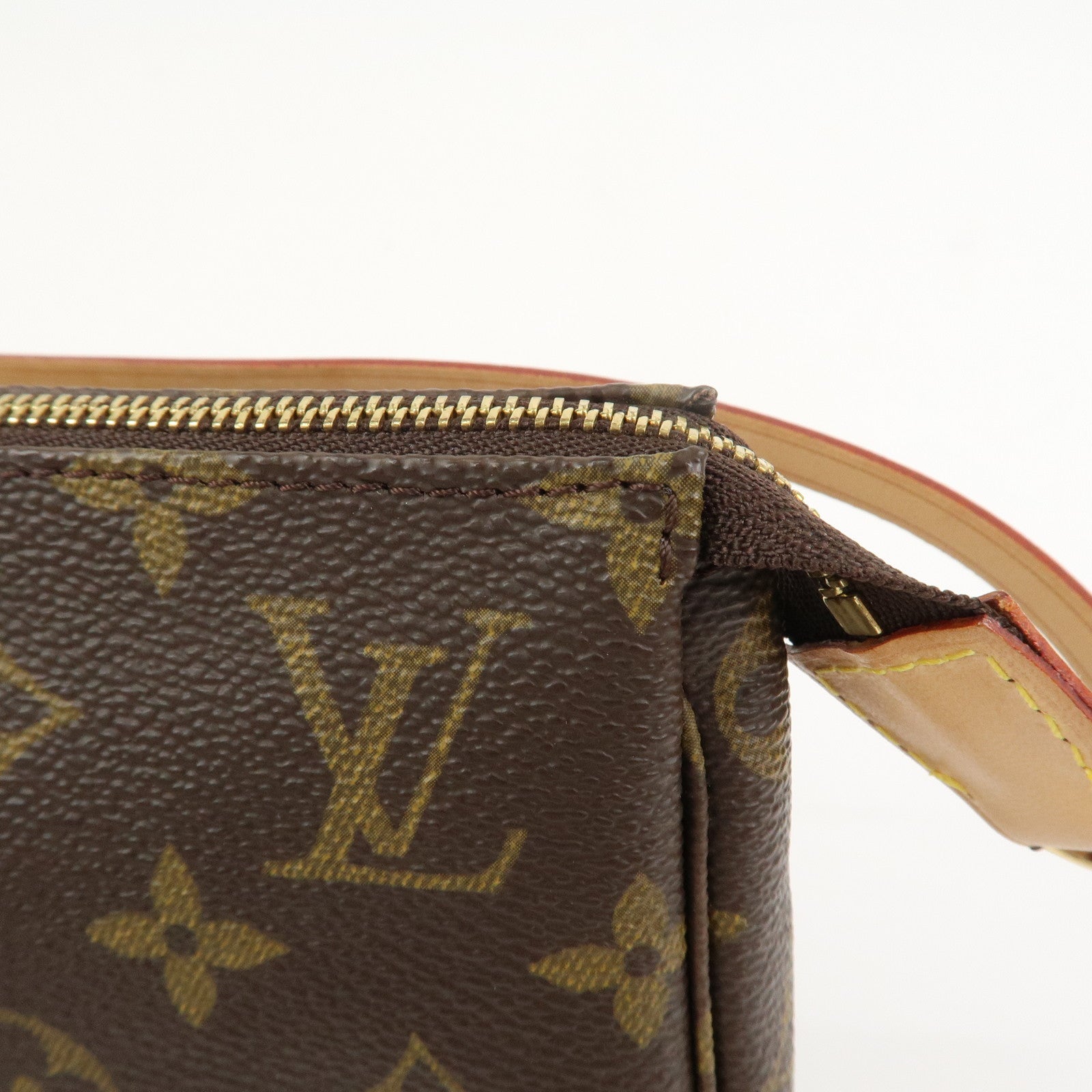 Louis Vuitton Monogram Pochette Accessoires Pouch Hand Bag M51980