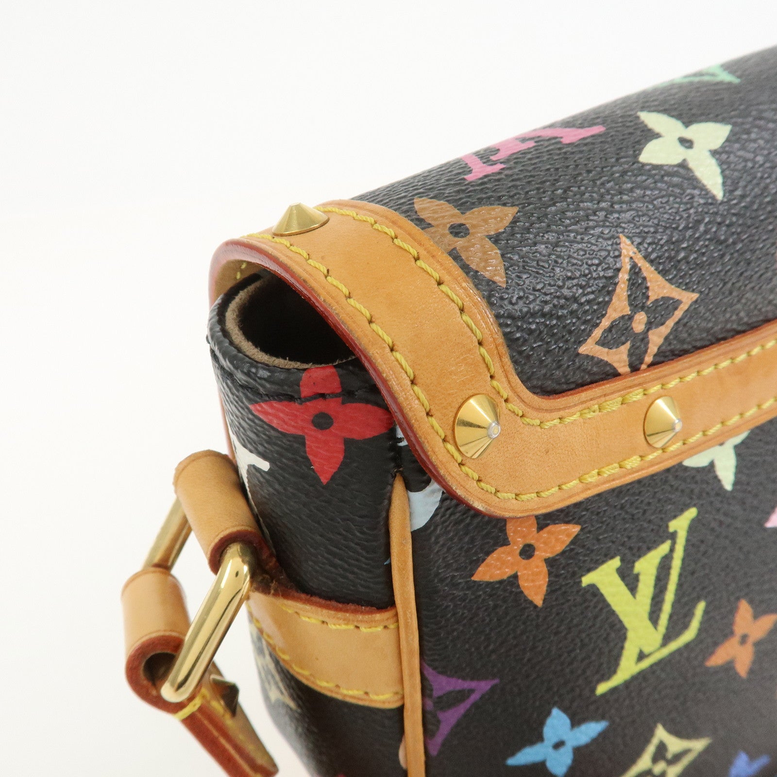 Louis Vuitton Monogram Multicolor Sologne Shoulder Bag Noir M92639