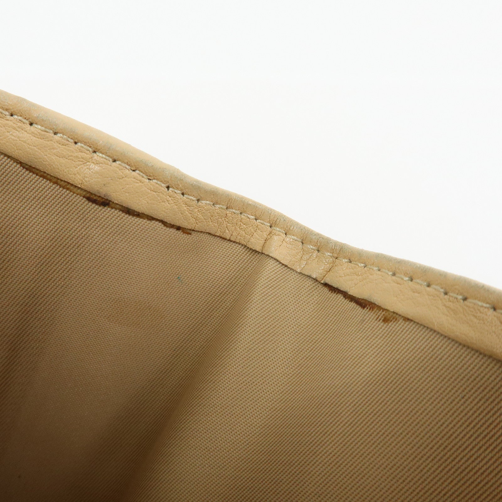 Christian Dior Trotter Canvas Leather Bi-fold Compact Wallet Beige