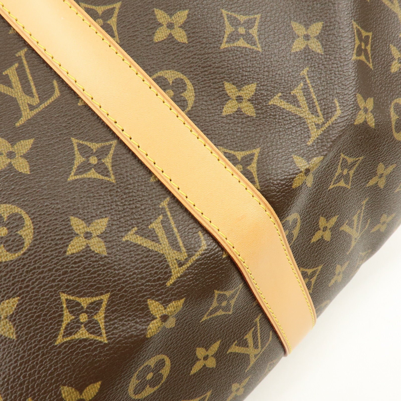 Louis Vuitton Monogram Keep All Bandouliere 50 Boston Bag M41416