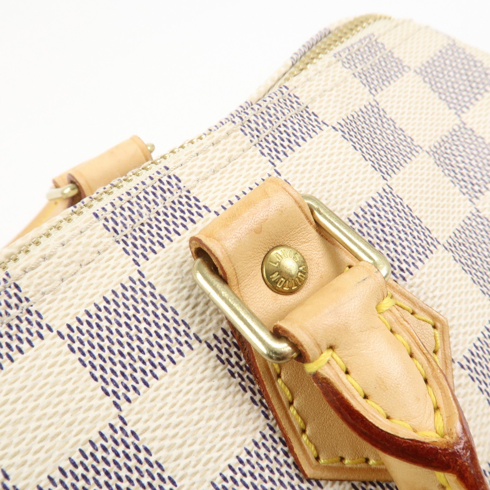 Louis Vuitton Damier Azur Speedy 30 Boston Bag Hand Bag N41533