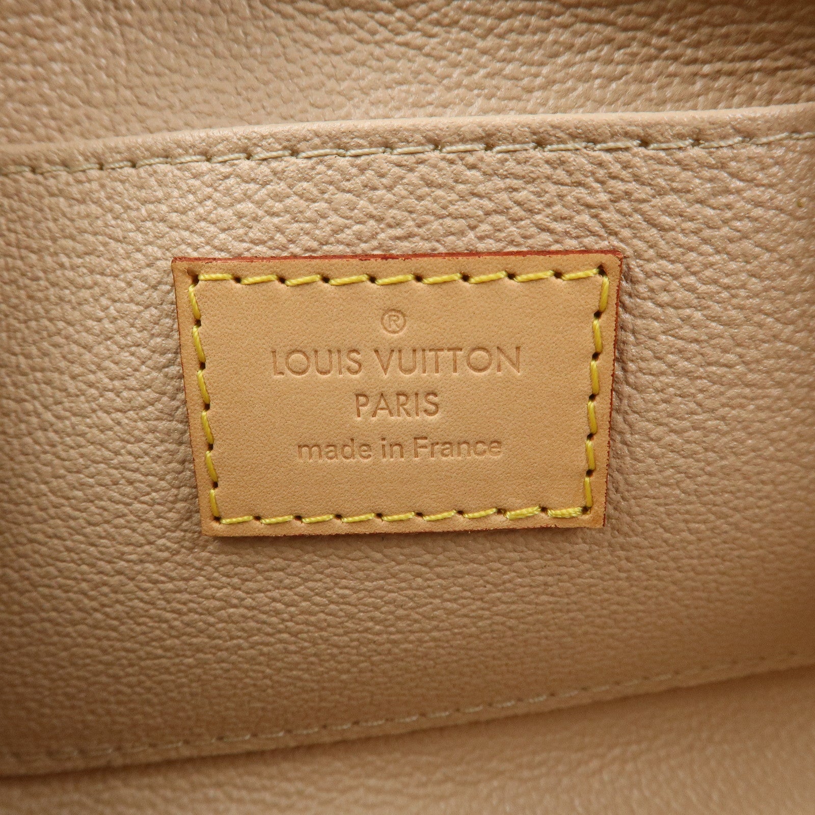 Louis Vuitton Monogram Canvas Pochette Cosmetic Pouch Brown M47515