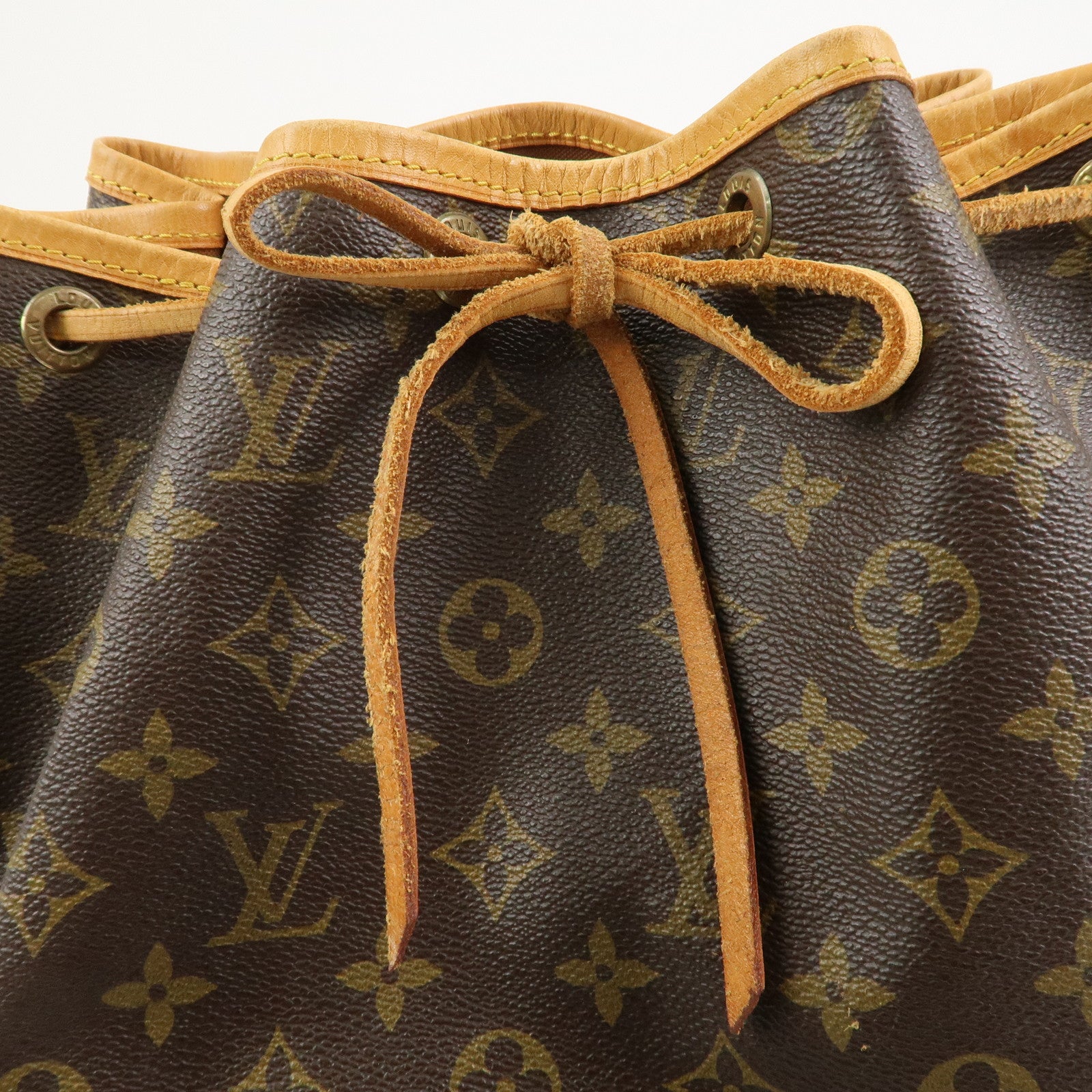 Louis Vuitton Monogram Noe Shoulder Bag Hand Bag Brown M42224