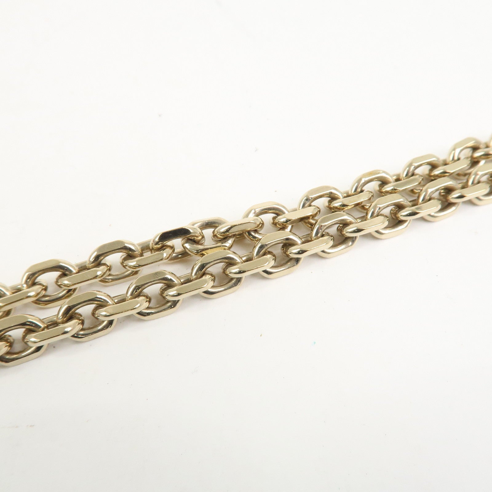 Christian Dior Cannage Patent Leather Chain Long Wallet WOC Red