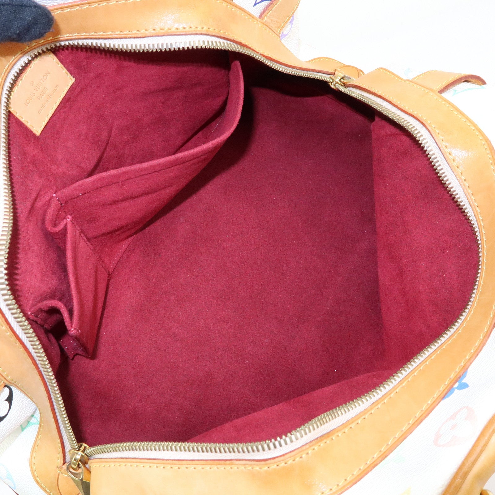 Louis Vuitton Monogram Multicolor Claudia Hand Bag Blanc M40193