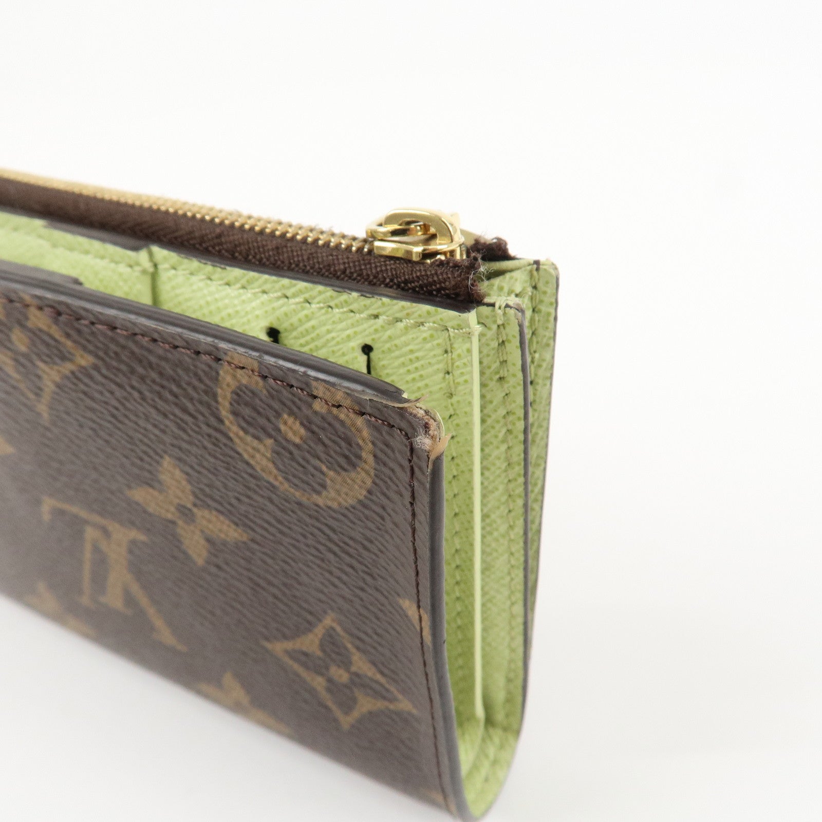 Louis Vuitton Monogram Canvas Portefeuille Lisa Wallet Veil Note M82382 Used