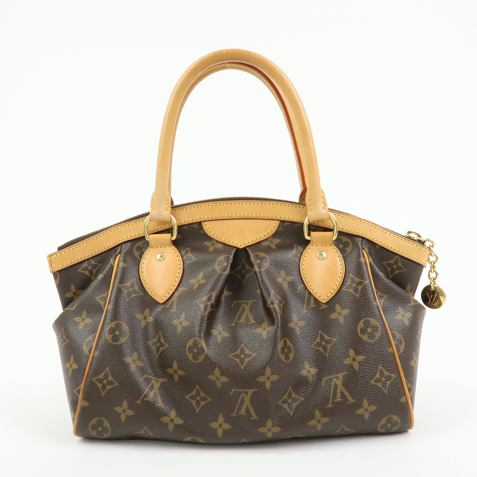 Louis Vuitton Monogram Tivoli PM Hand Bag Shoulder Bag Brown M40143