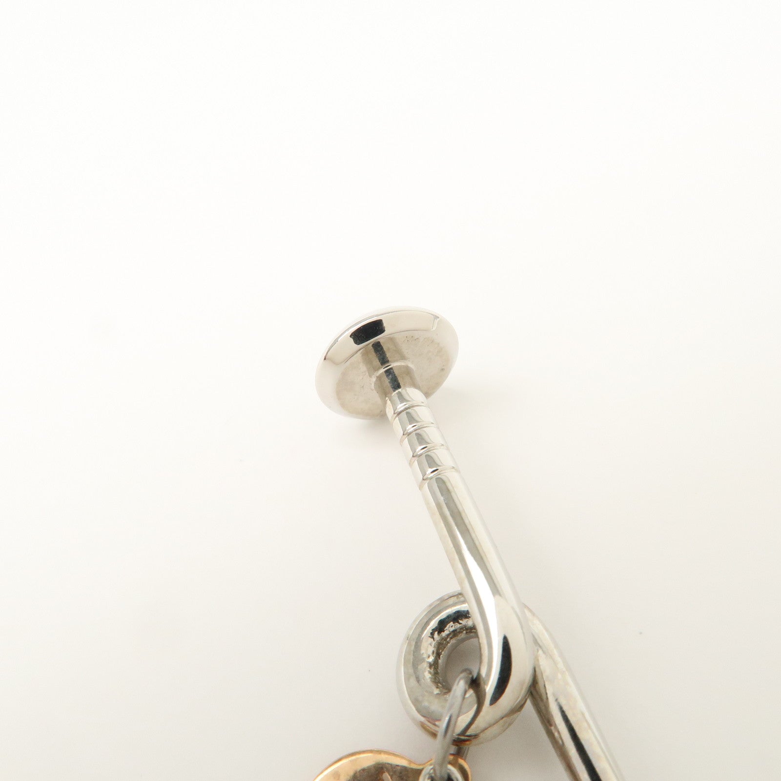 Louis Vuitton Metal Safari Charms Brooch Silver M68109