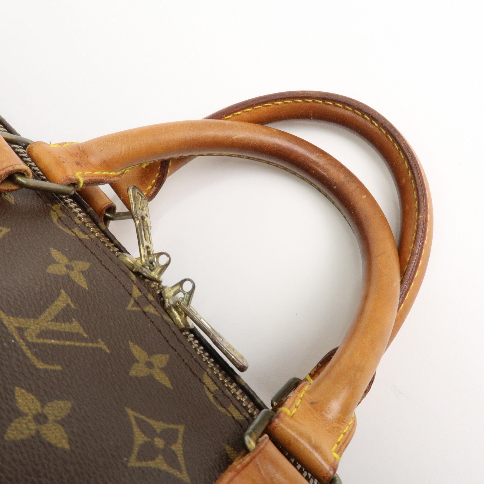 Louis Vuitton Monogram Keep All Bandouliere 55 Boston Bag M41414