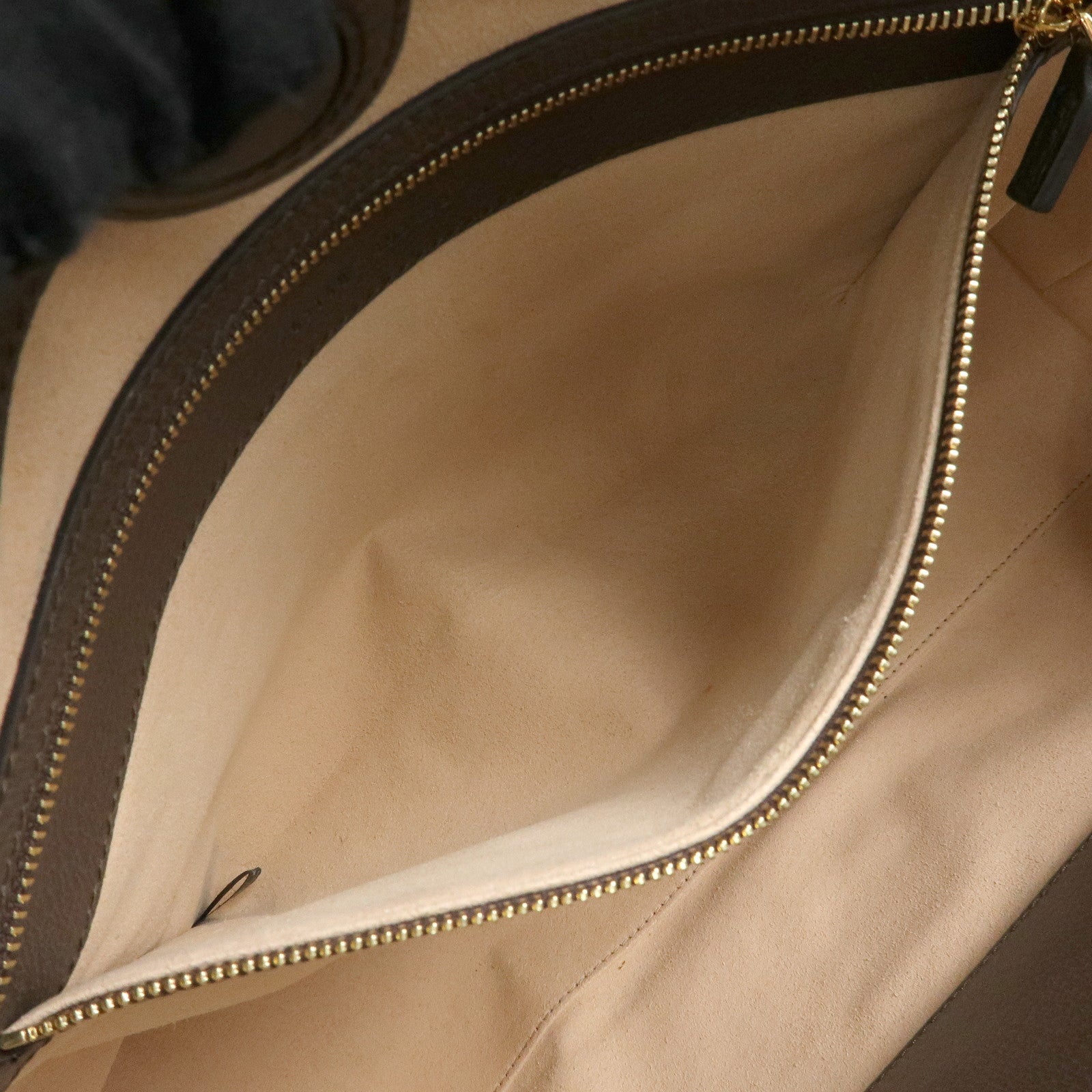 GUCCI Ophidia Sherry Medium Tote Shoulder Bag Beige Brown 631685