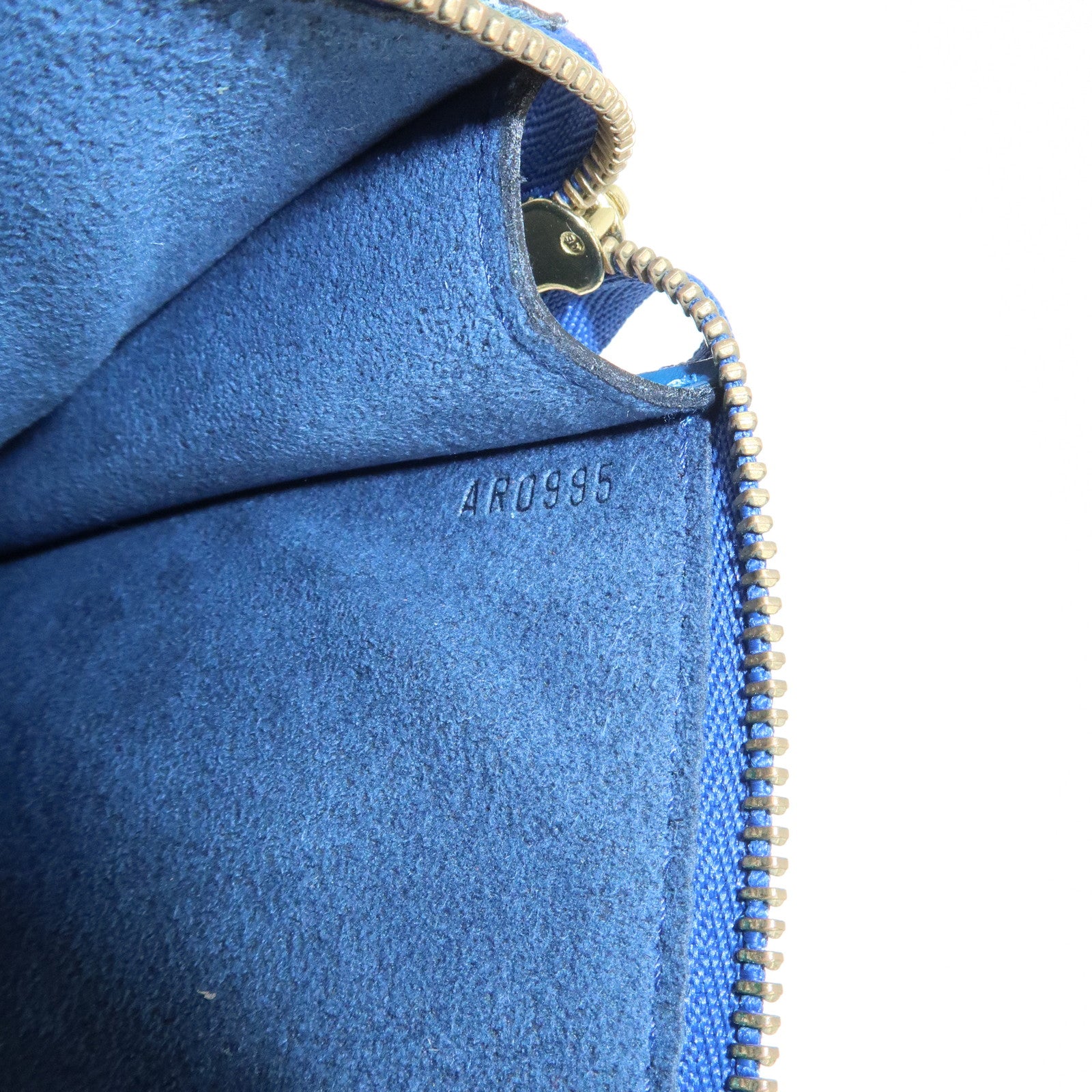 Louis Vuitton Epi Pochette Accessoires Pouch Toledo Blue M52945