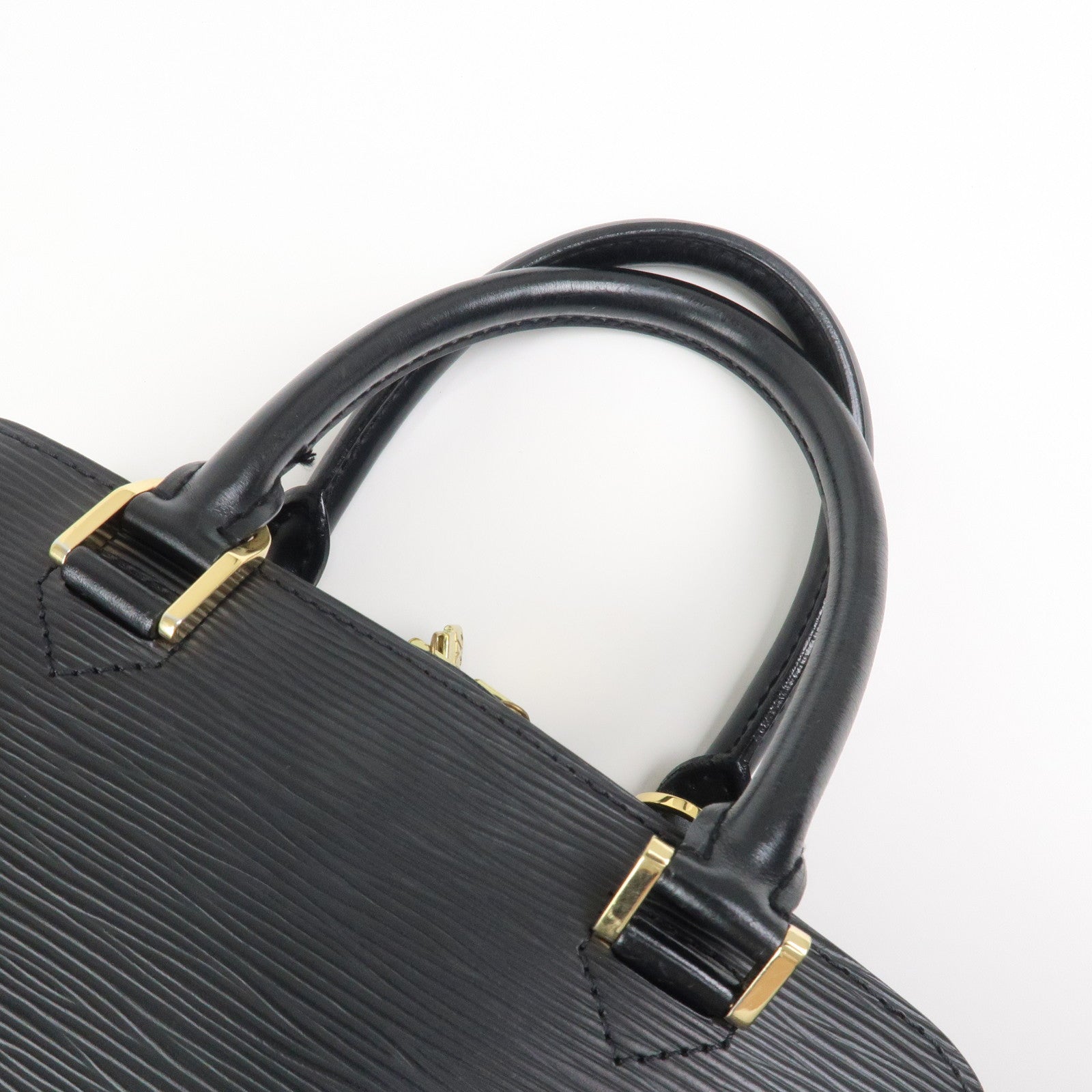 Louis Vuitton Epi Leather Pont Neuf Hand Bag Noir Black M52052