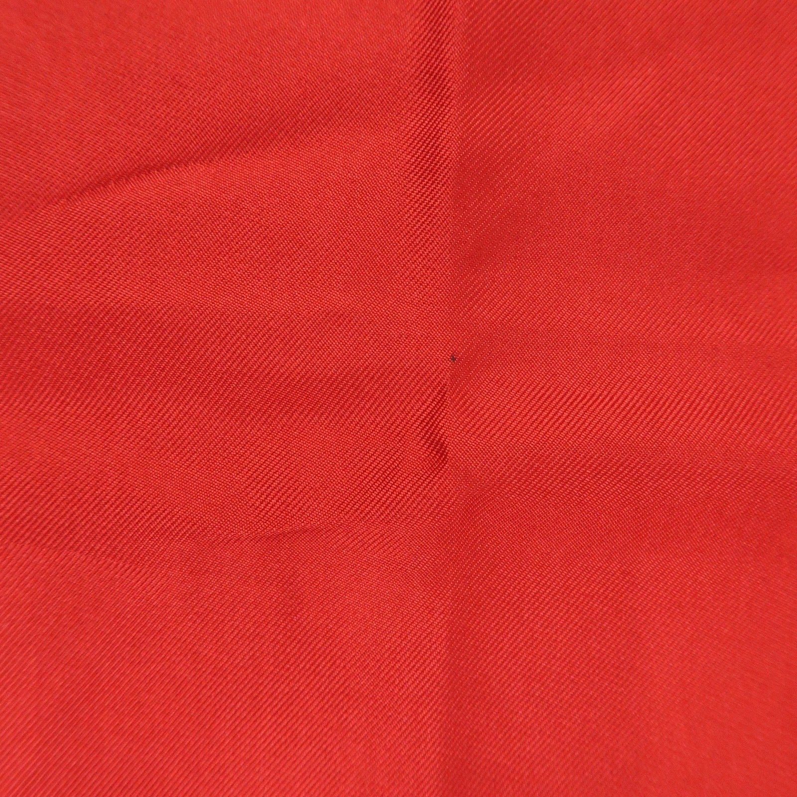 CHANEL Silk 100% Scarf Matelasse Bag Motif Red White