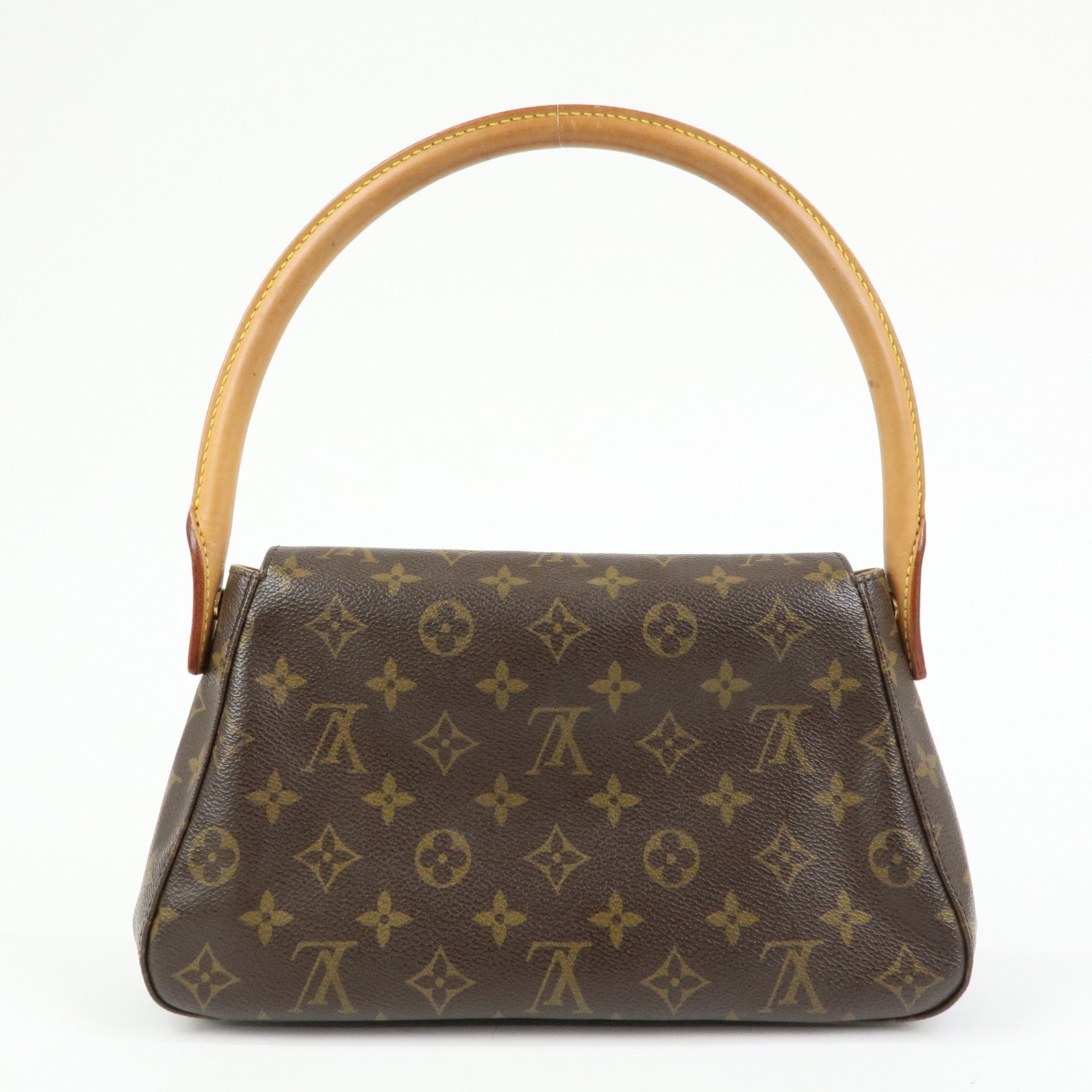 Louis Vuitton Monogram Mini Looping Shoulder Bag Brown M51147
