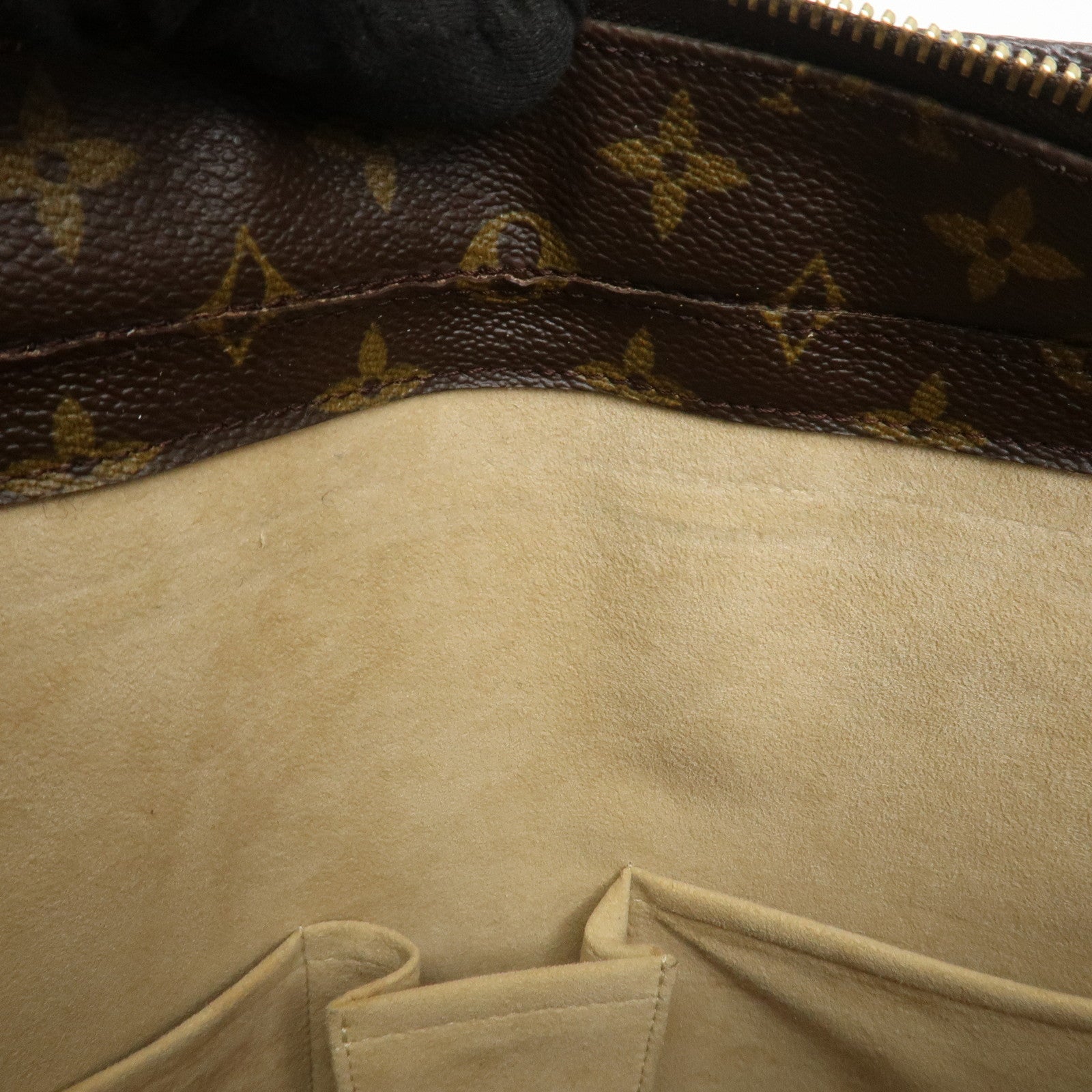 Louis Vuitton Monogram Luco Tote Bag Shoulder Bag Brown M51155