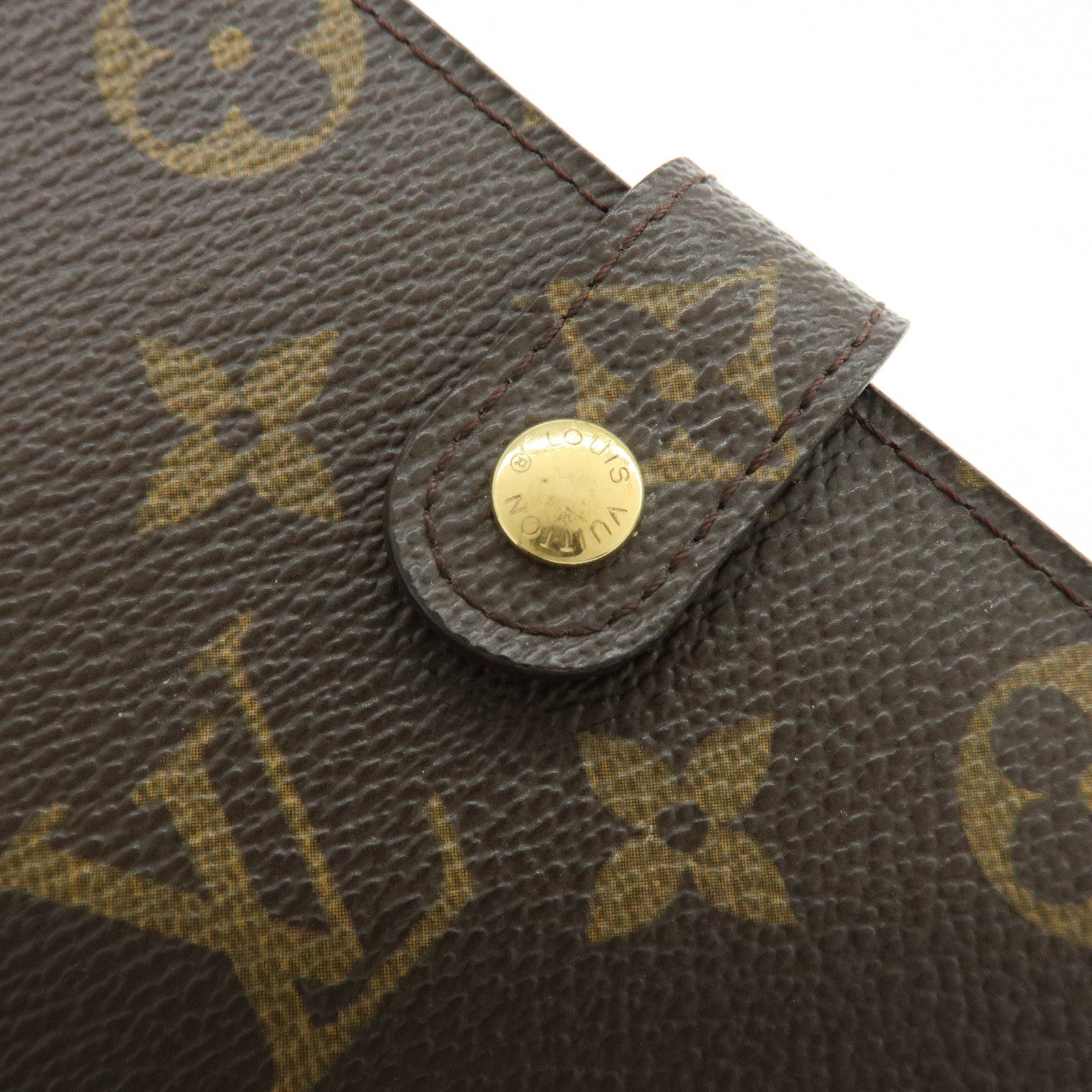 Louis Vuitton Monogram Agenda PM Planner Cover Brown R20005