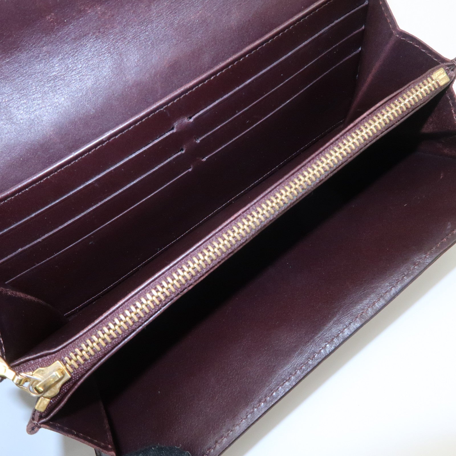 Louis Vuitton Monogram Vernis Set of 2 Long Wallet M93524 M9140F Used