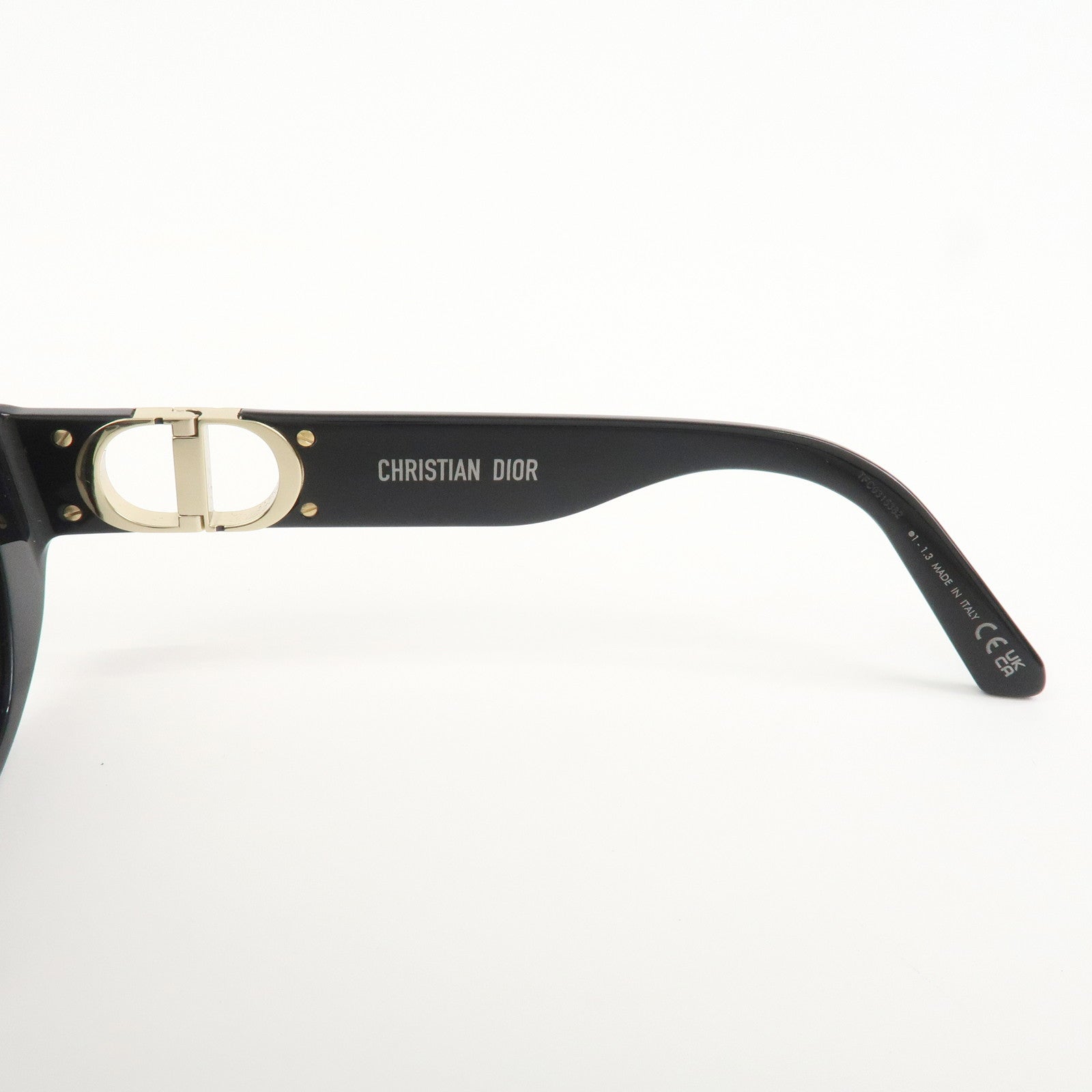 Christian Dior Plastic Sunglasses 10A0 *3 53□17 130 Black