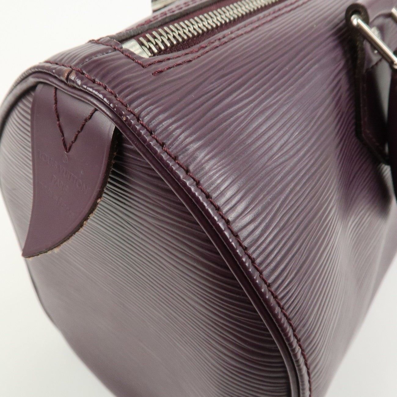 Louis Vuitton Epi Leather Speedy 30 Boston Bag Cassis M5923K